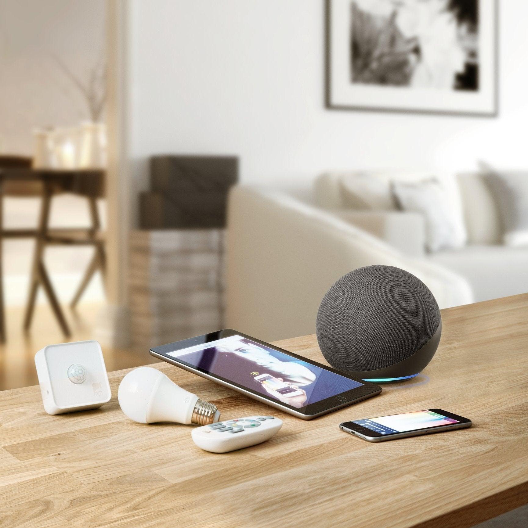 eglo connect z smart home remote control living room image