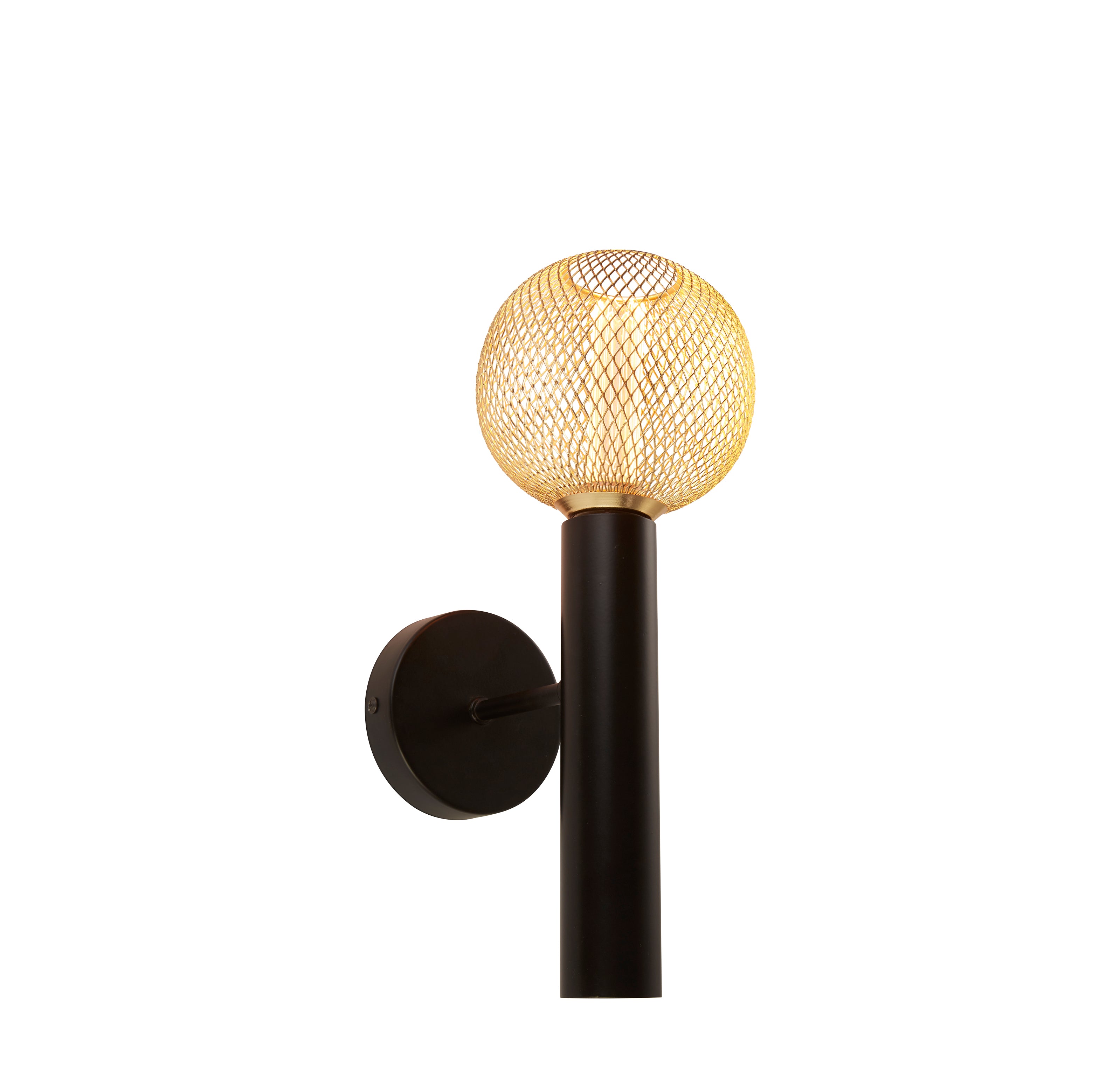 Searchlight Dulwich Black Wall Light