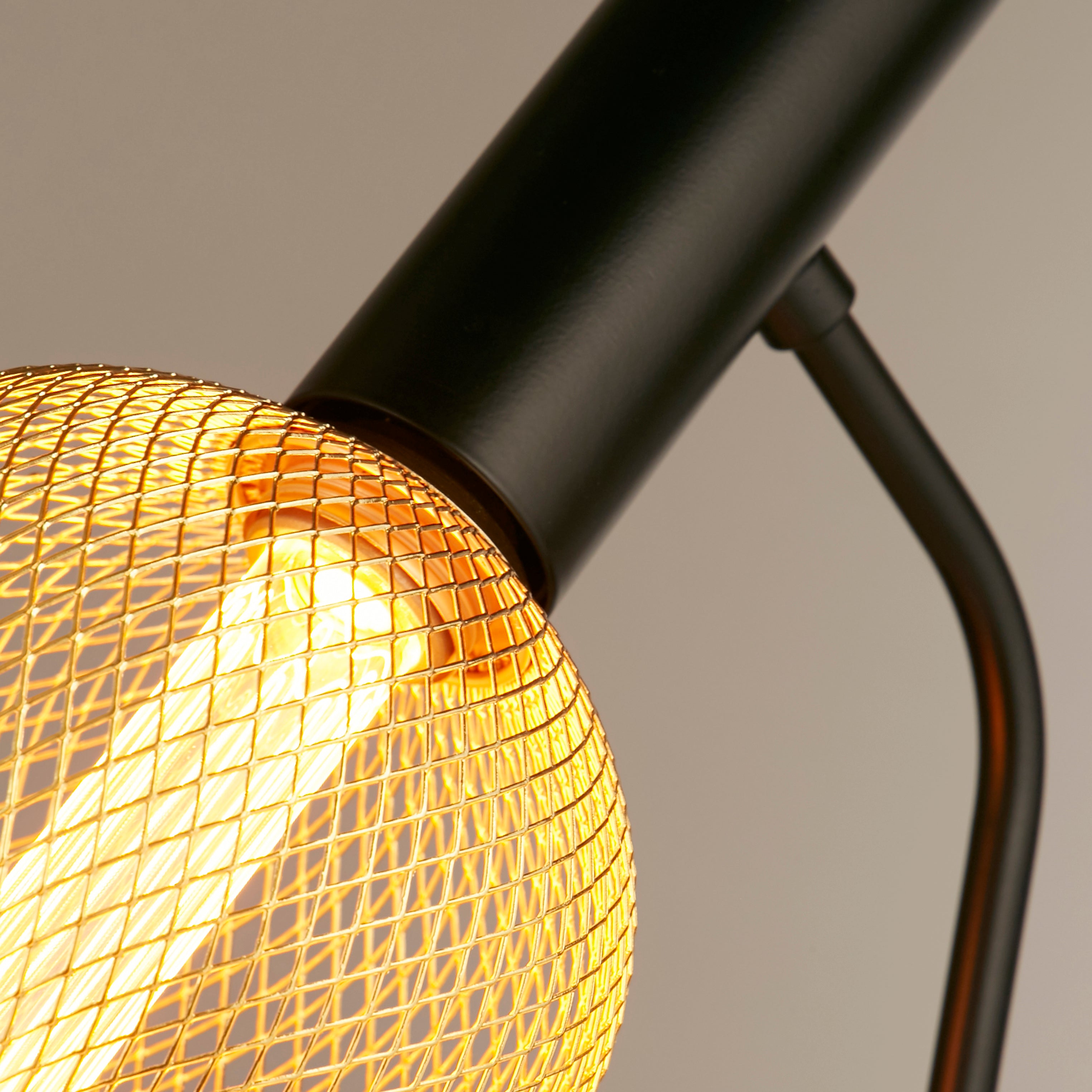 Searchlight Dulwich Black Table Lamp