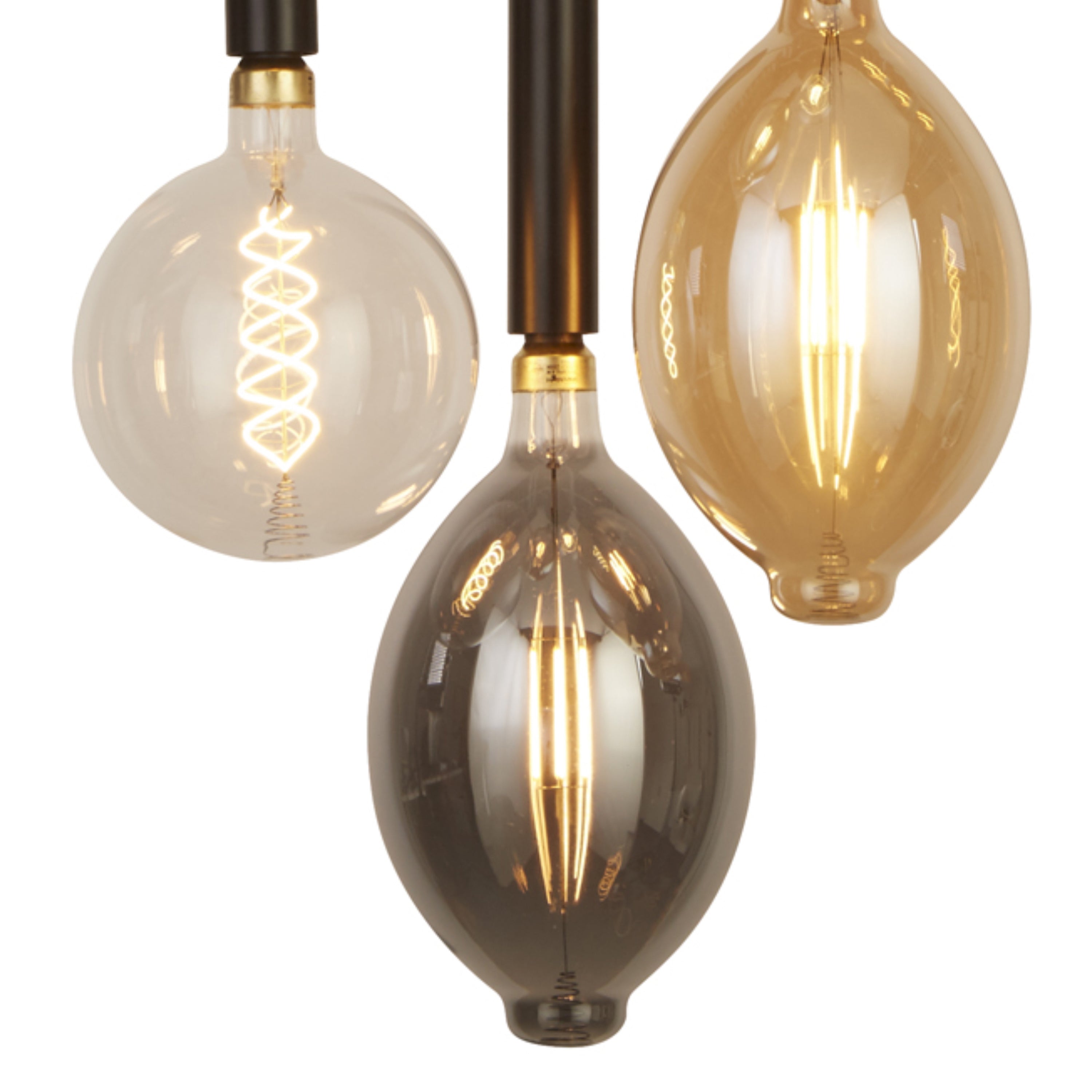 Searchlight Dulwich 5 Light Multi Drop Black Pendant