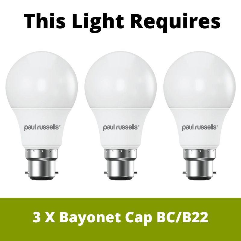 Chester Brass Ceiling Pendant Light With White Ivy 16cm Shades