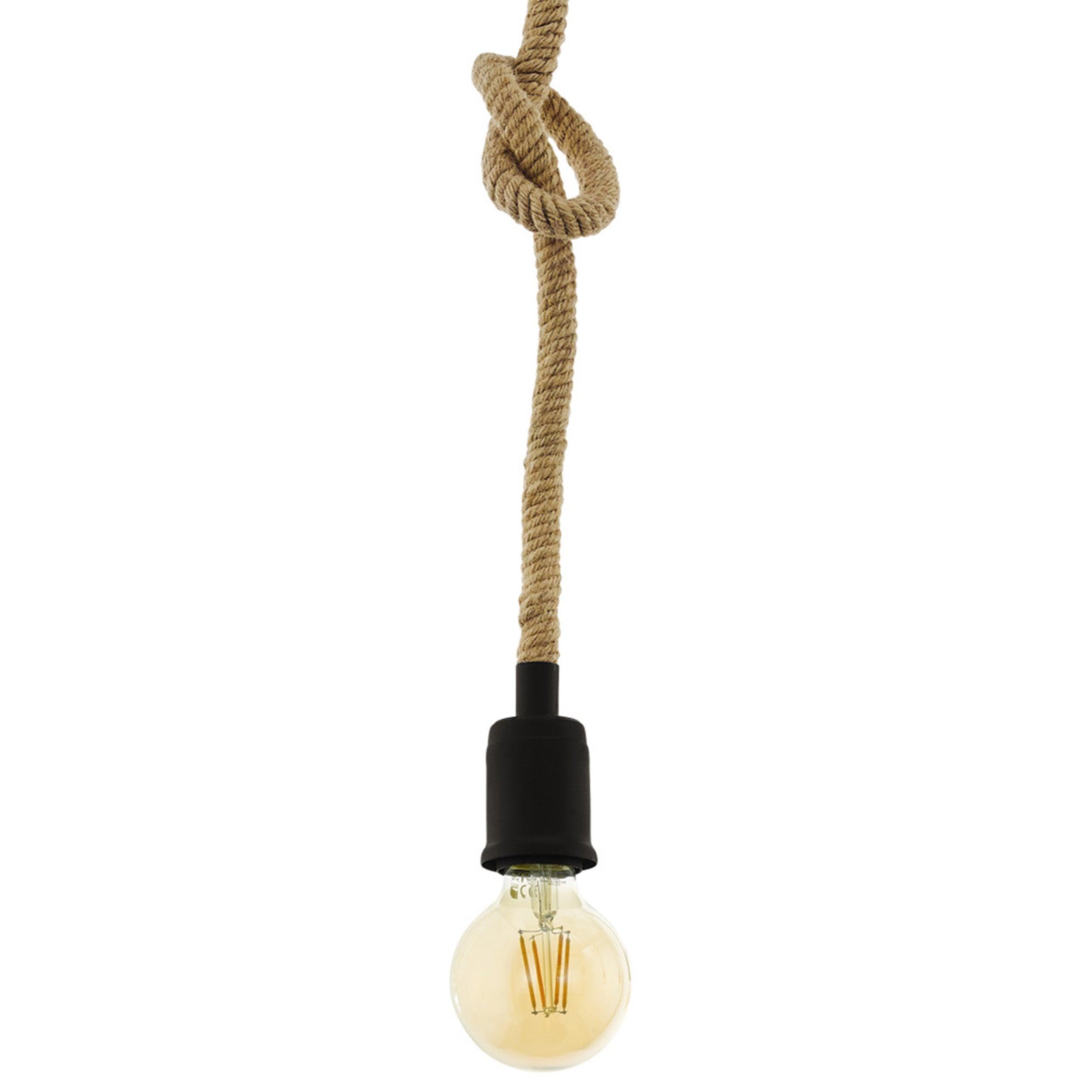 eglo rampside hemp rope hanging ceiling pendant kitchen lighting 