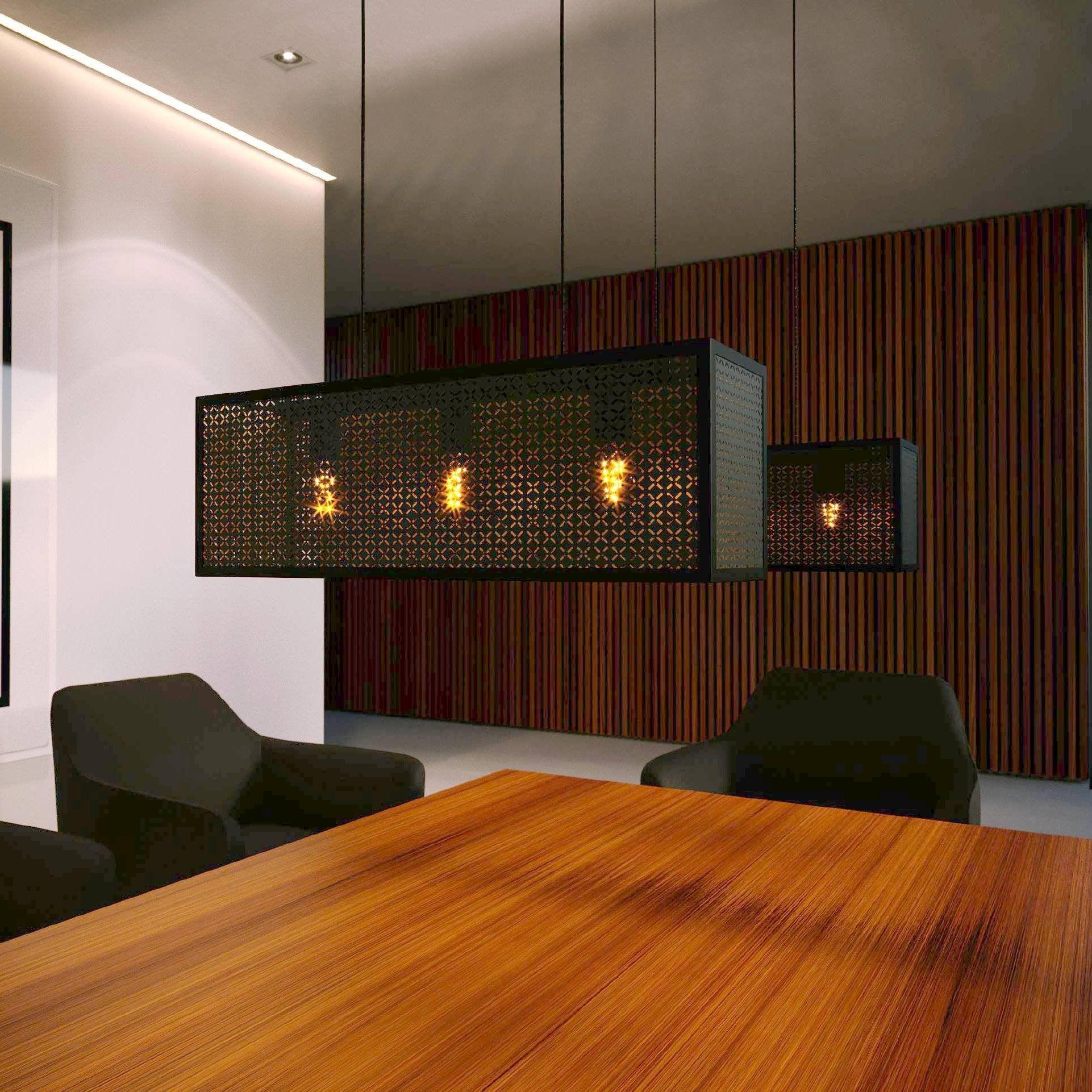 eglo sallicano black metal 3 light geometric ceiling pendant