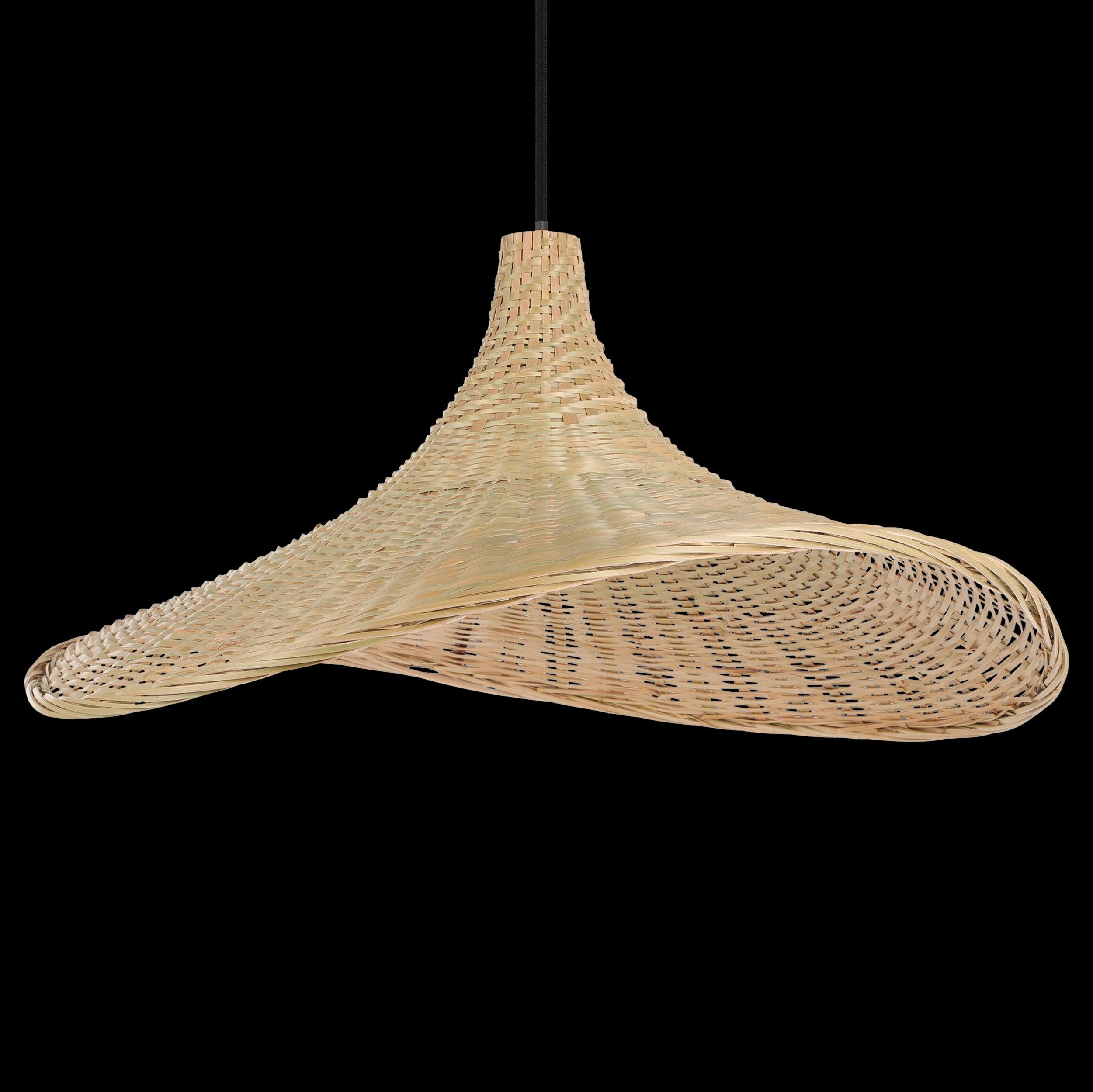 eglo haxey curved bamboo wicker ceiling pendant kitchen lighting 