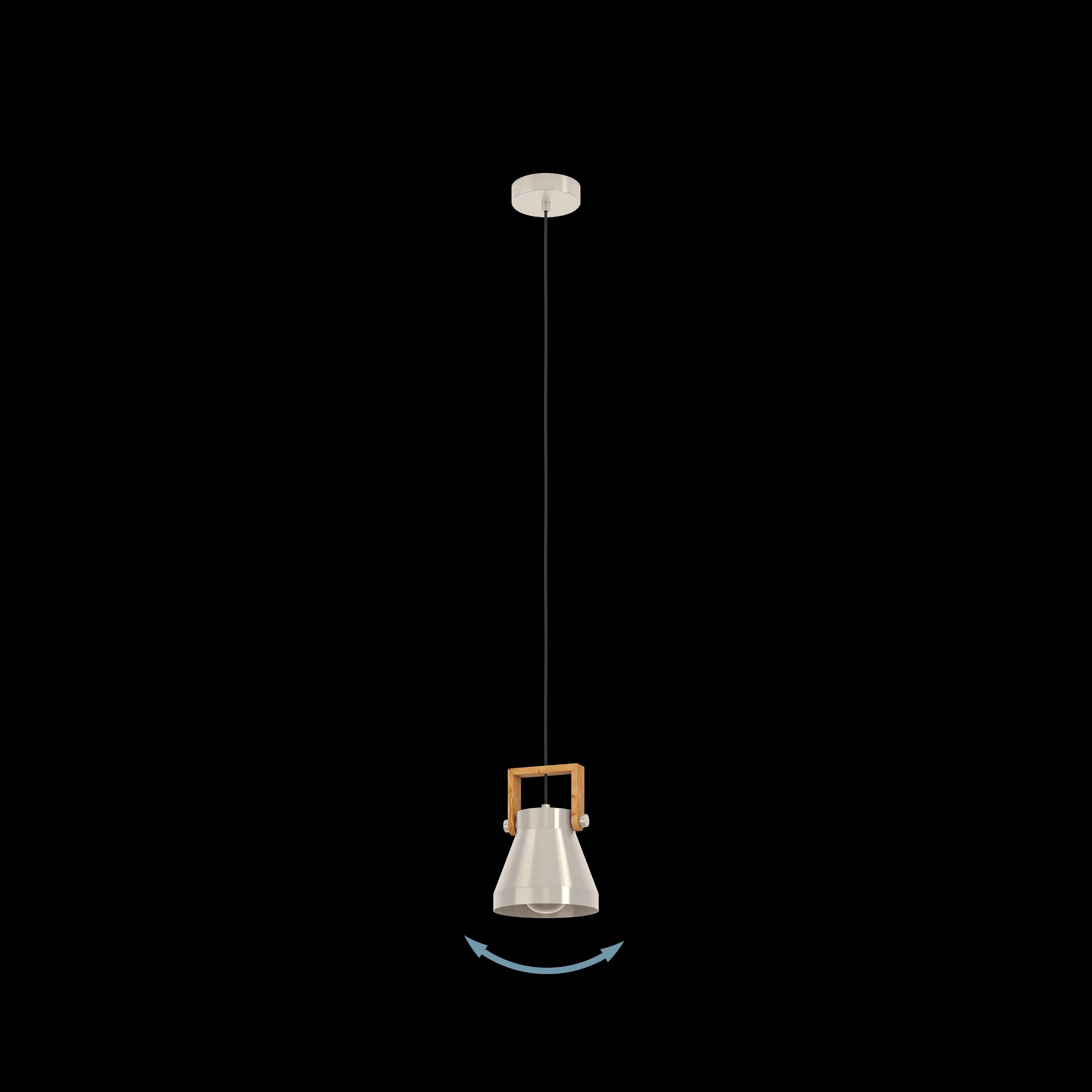 eglo cawton silver wooden ceiling pendant kitchen lighting 