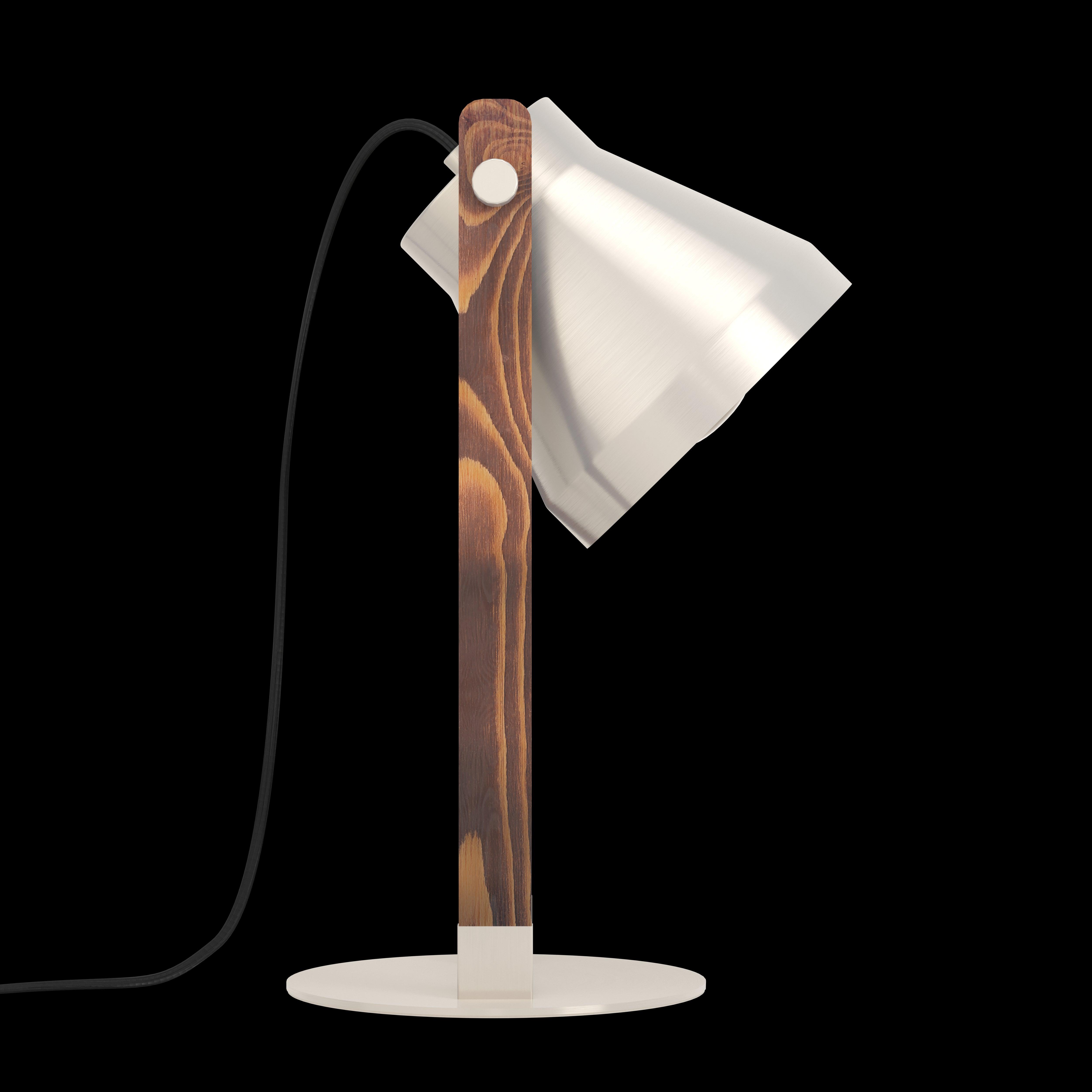 eglo cawton rustic wood steel table lamp Kitchen Lighting Close Up
