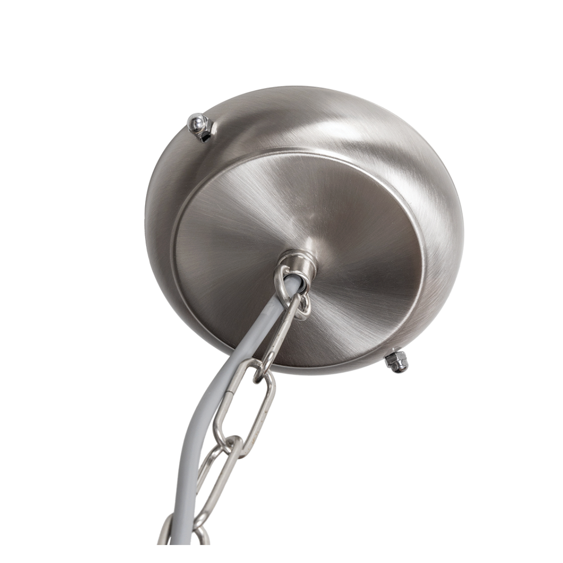 Fern Double Antique Chrome Hallway Ceiling Light