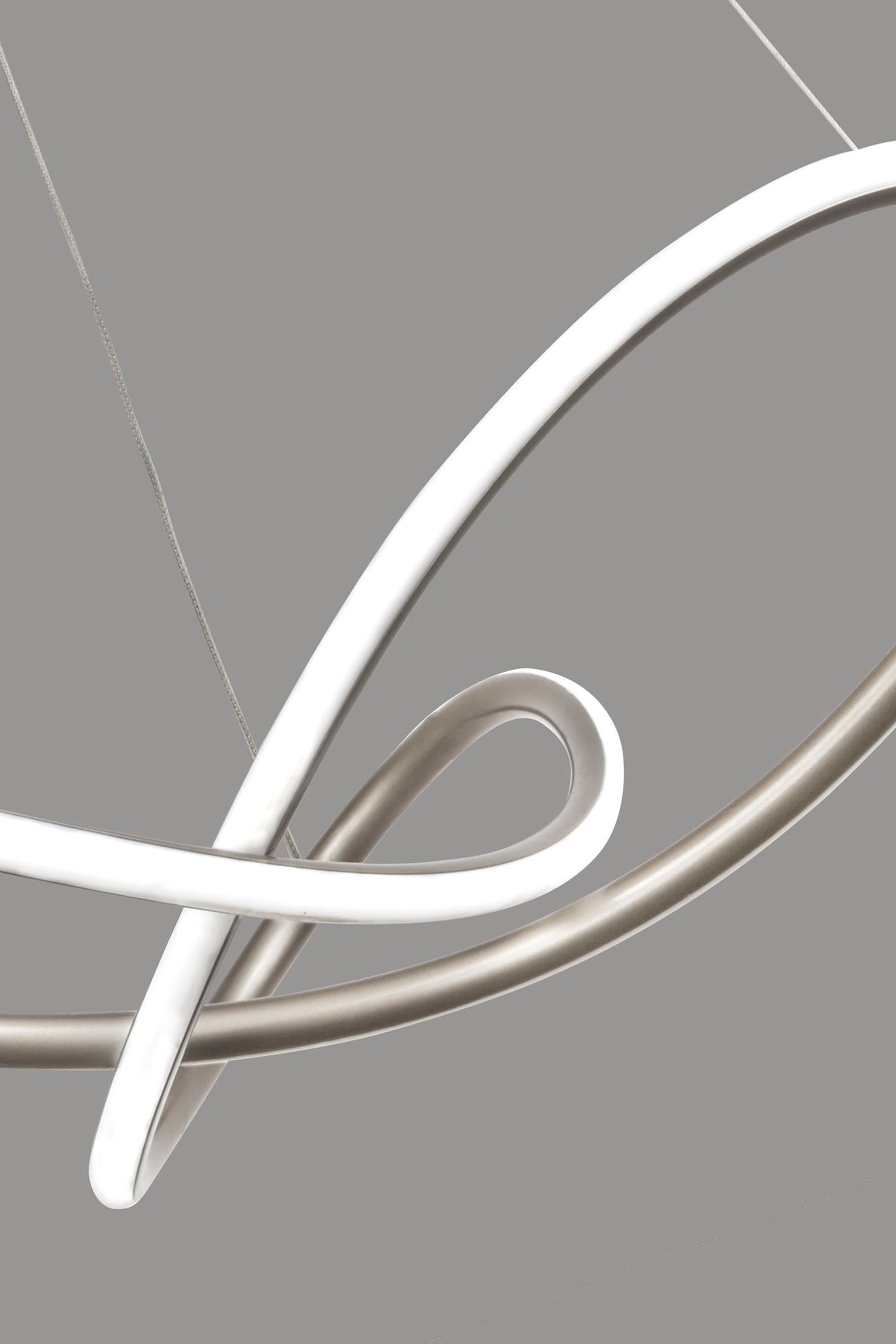 Searchlight Magic Silver LED Pendant