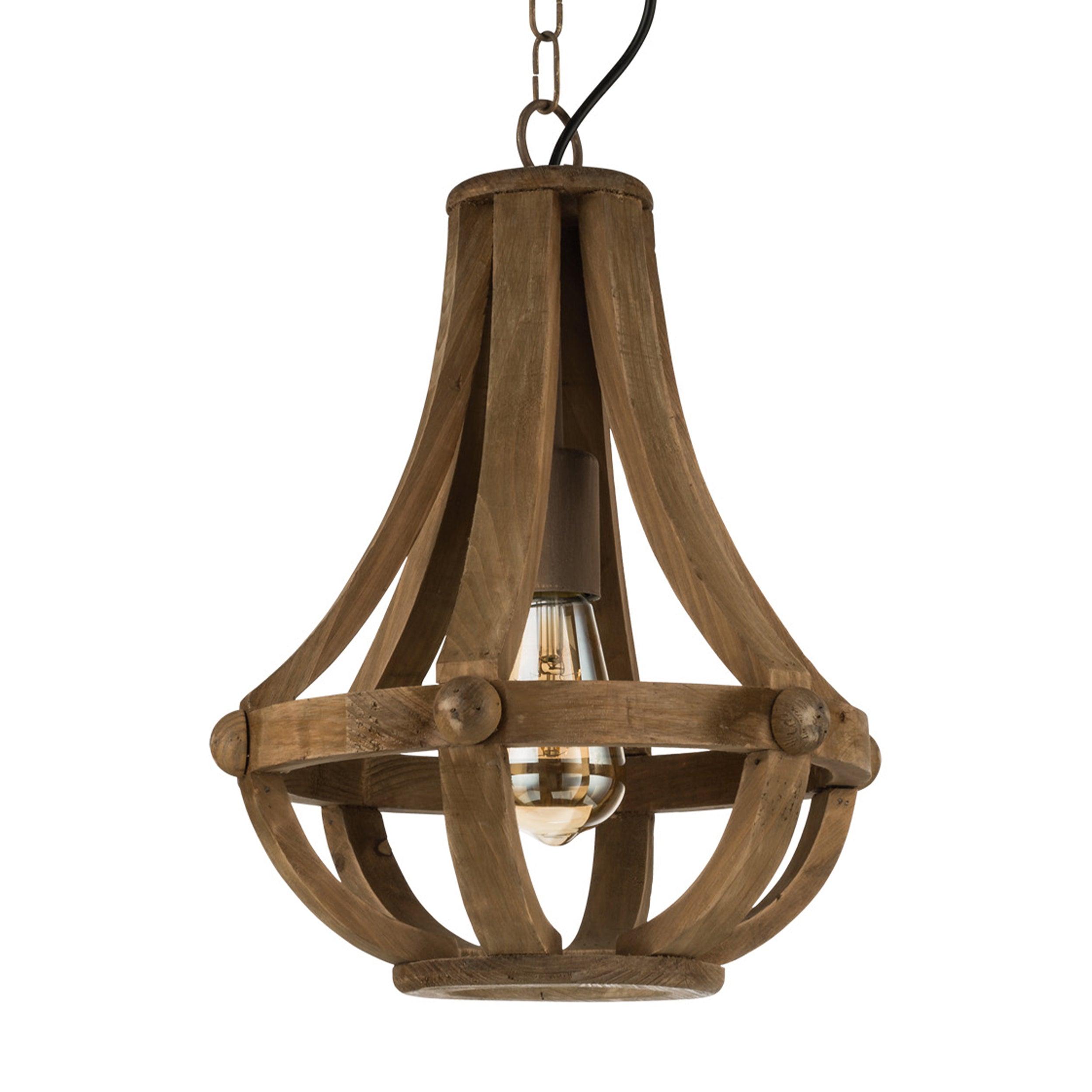 eglo kinross brown wood ceiling pendant kitchen lighting 