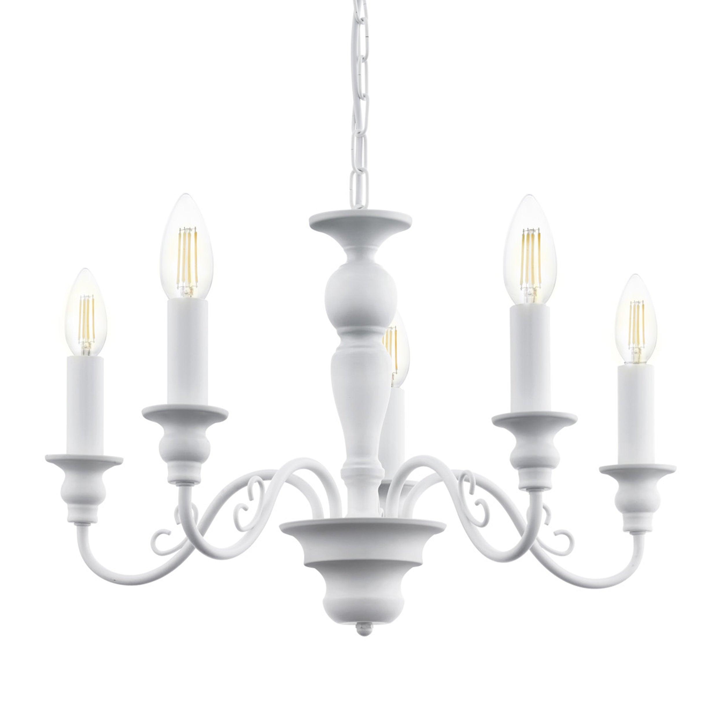 eglo caposile 5 white curved arm ceiling pendant hallway lighting 