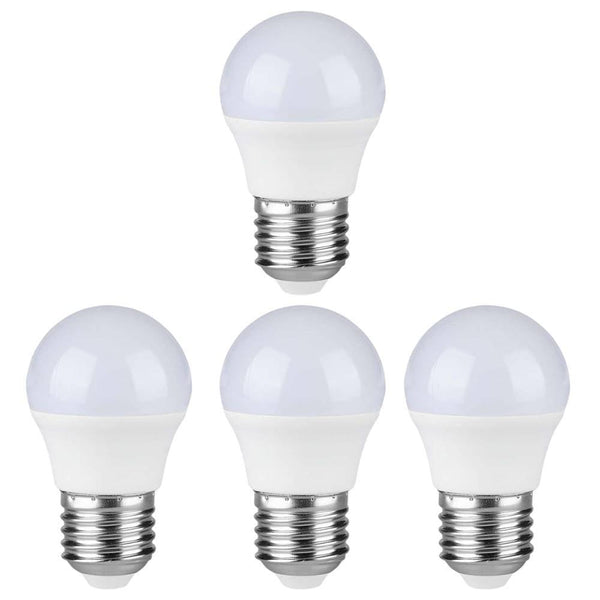 4 x  E27 LED 4.5W Non-Dimmable Lamp/Bulb (40W Equivalent)