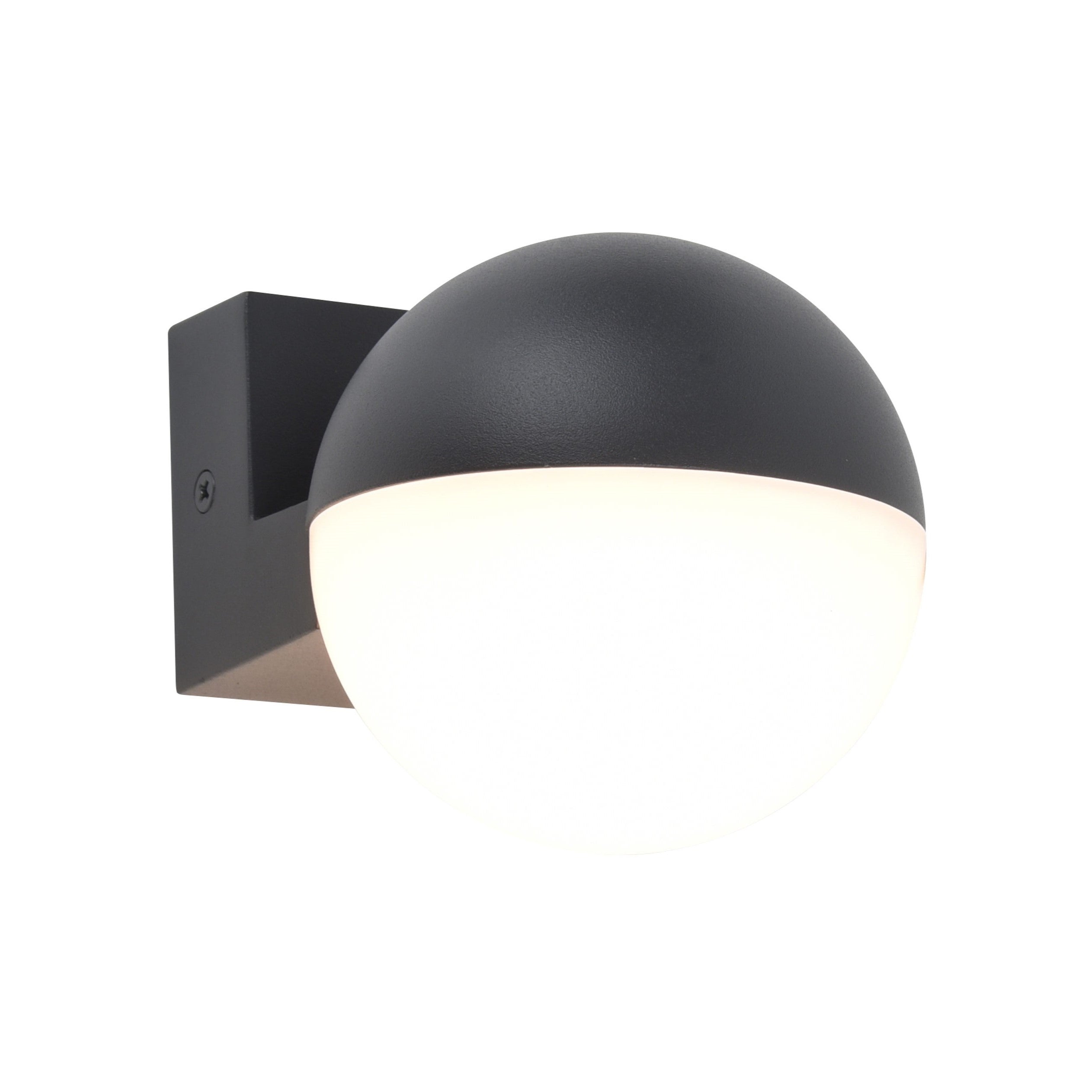 Lutec Looma IP54 Adjustable LED Outdoor Wall Light - Grey