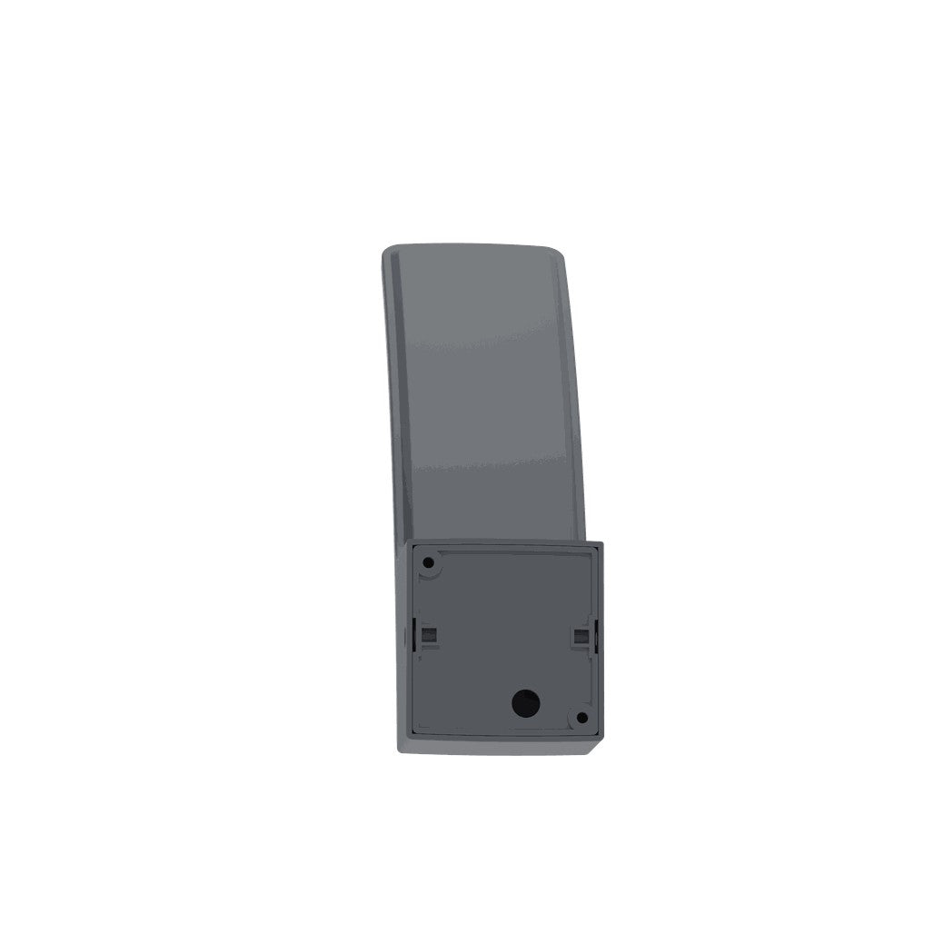 Lutec Kilo PIR Integrated LED Outside Wall Light - Dark Grey