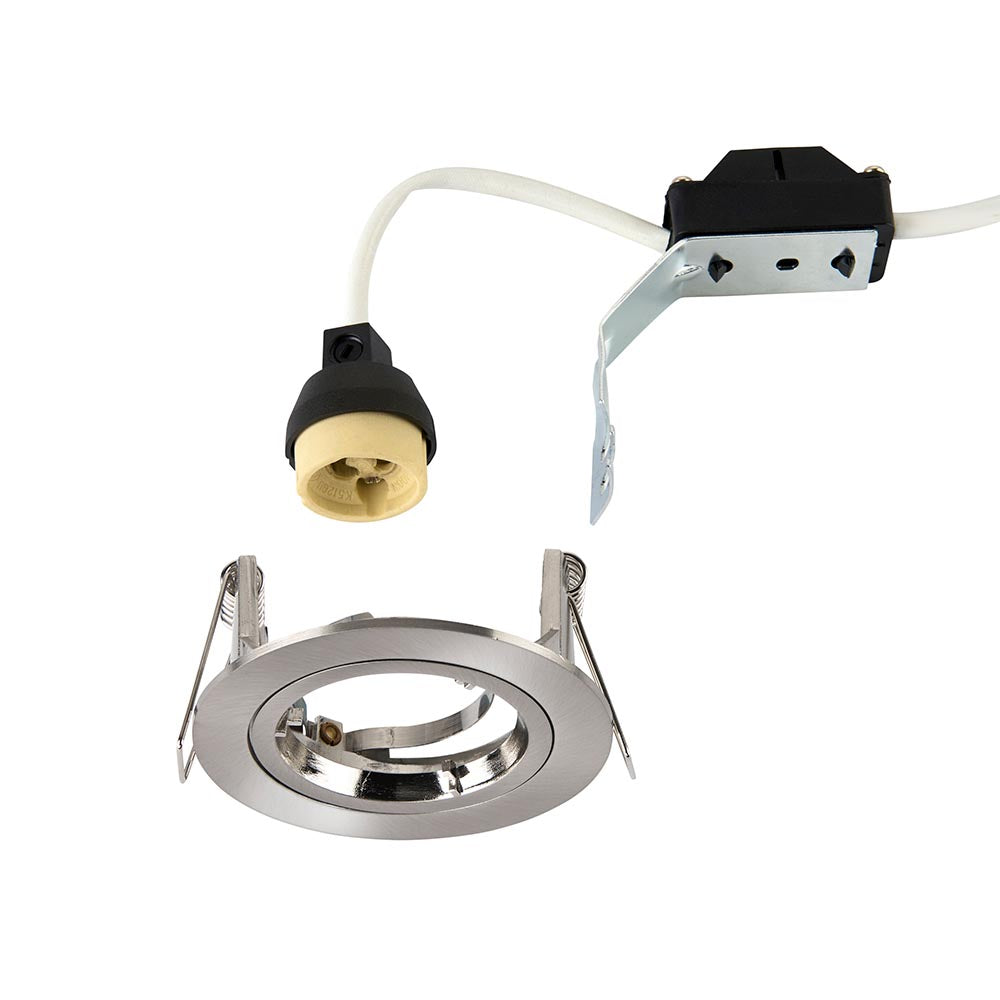 Cast Fixed Satin Nickel Recessed Downlight-warehouse-180926