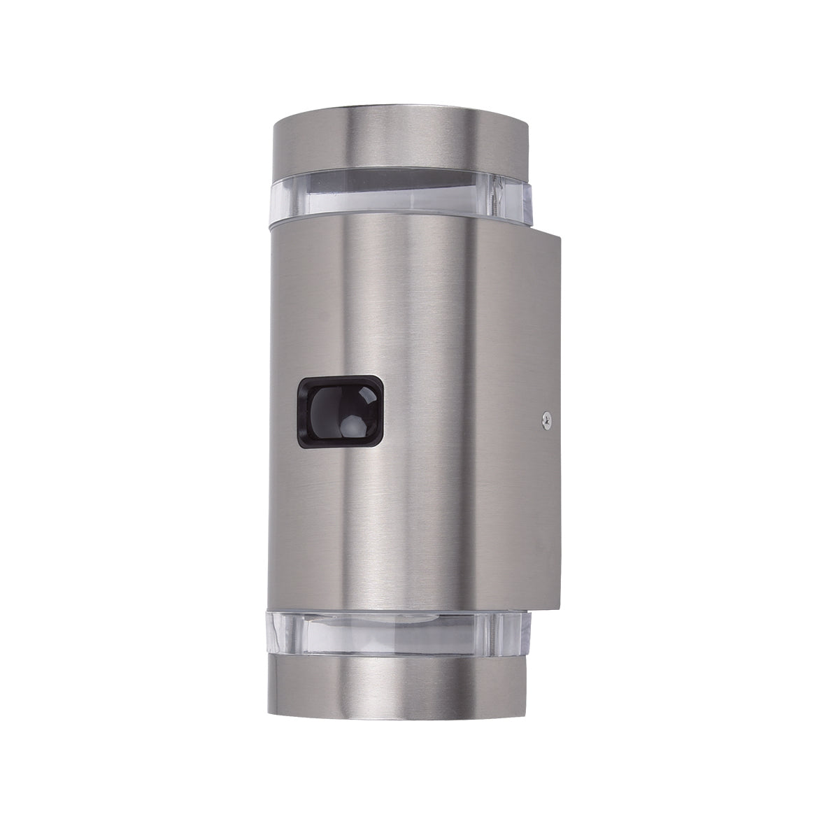 Lutec Focus PIR Outdoor Wall Light In Stainless Steel