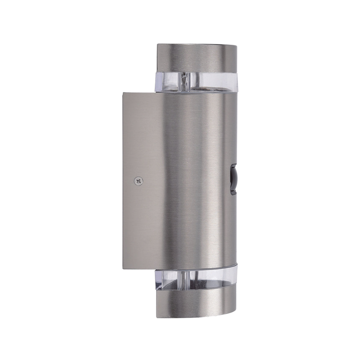 Lutec Focus PIR Outdoor Wall Light In Stainless Steel
