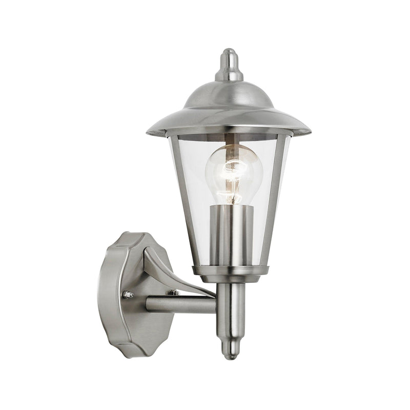 Klien Polished Stainless Steel Upright Outdoor Wall Light