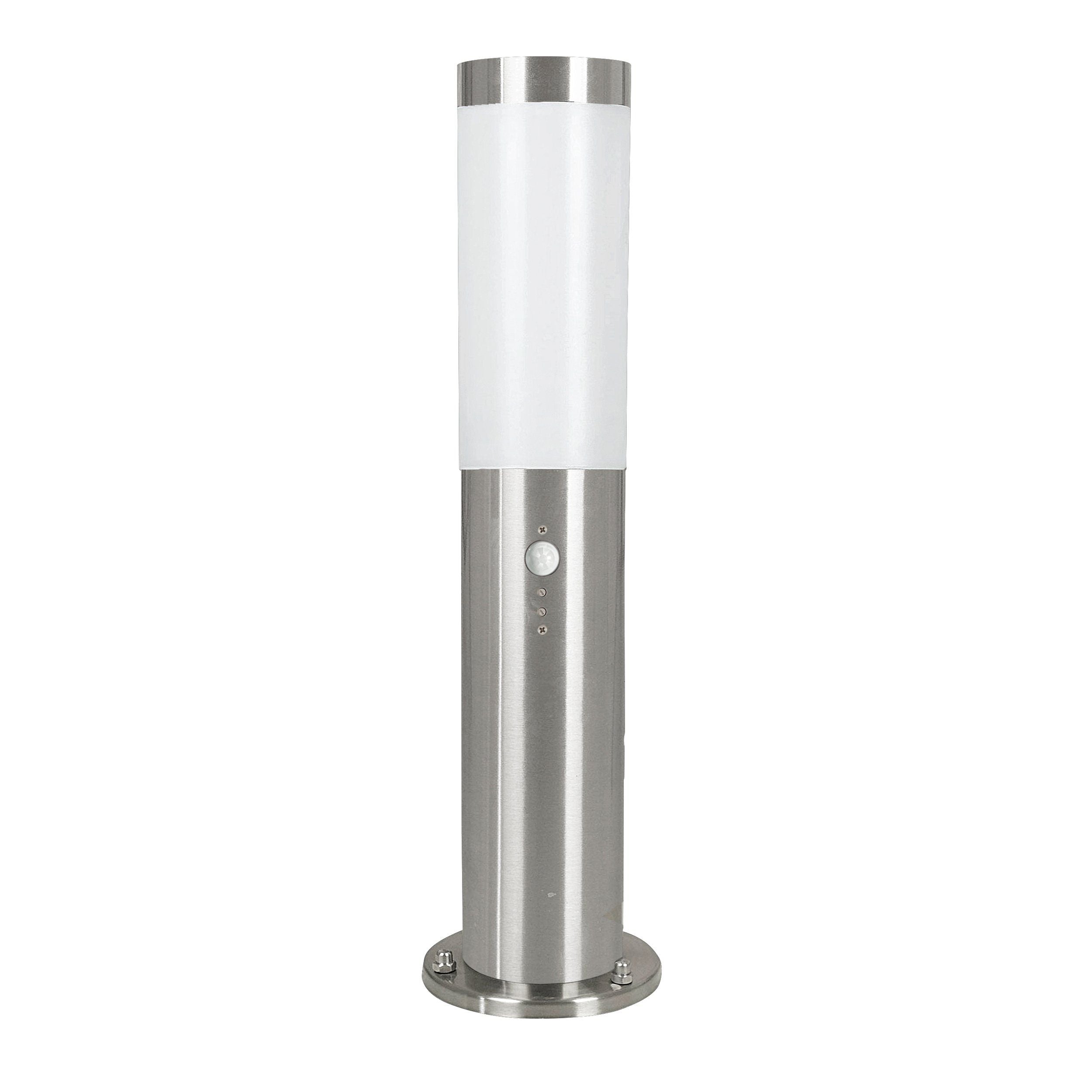 Eglo Helsinki Stainless Steel IP44 Outdoor Bollard with PIR Sensor - 45cm
