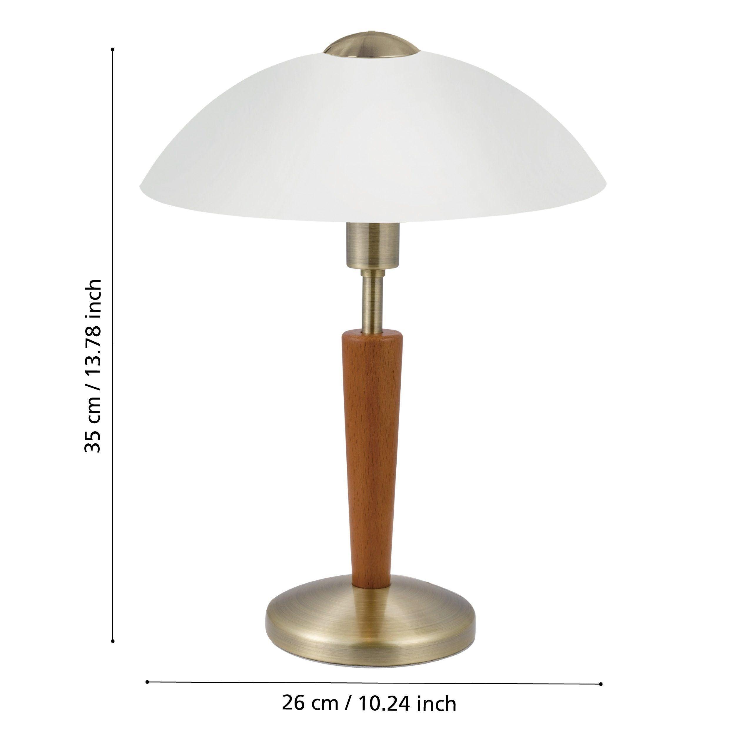 Eglo Solo 1 Bronze & Wood Touch Table Lamp-WAREHOUSE-40-200326