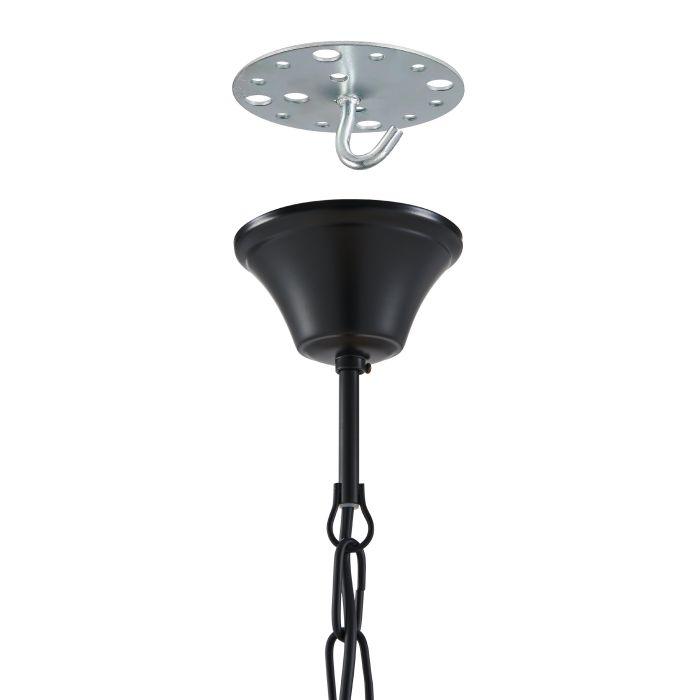 eglo murcia white alabaster black metal chain ceiling pendant kitchen lighting 