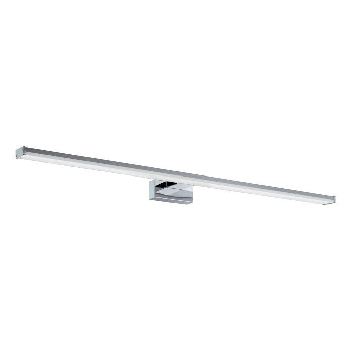 eglo pandella 1 ip44 chrome led bathroom wall mirror light 78cm living room image
