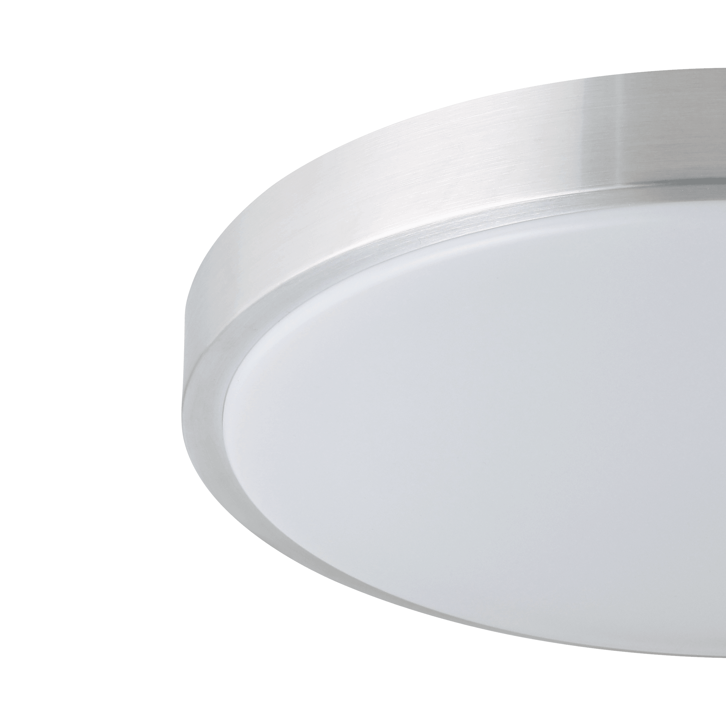 eglo competa 1 nickel round led flush 43cm Kitchen Lighting Close Up