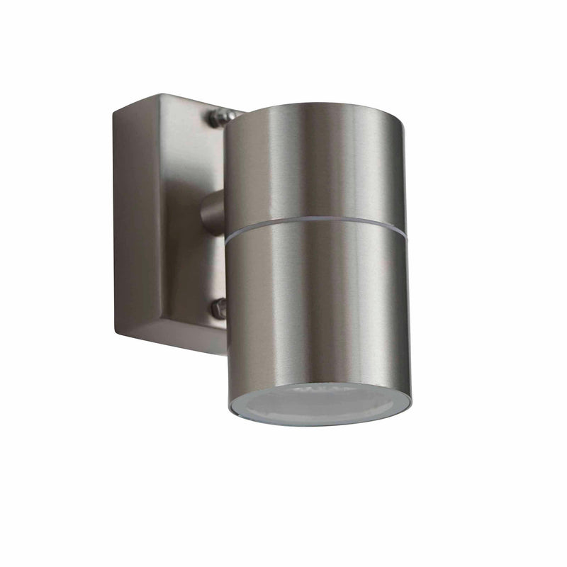Canon Polished Stainless Steel Outdoor Downlighter Wall Light