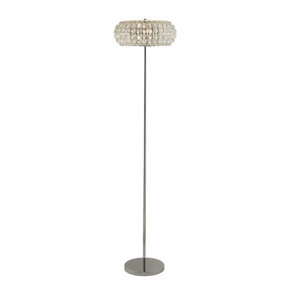Marilyn Modern Chrome Floor Lamp-clearance