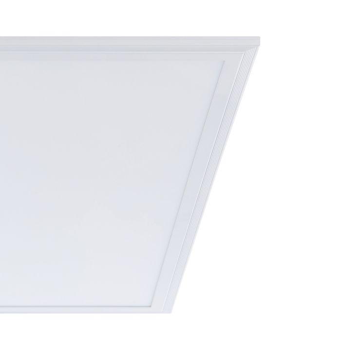 eglo salobrena 1 flush led square white ceiling light 59 5cm hallway lighting 
