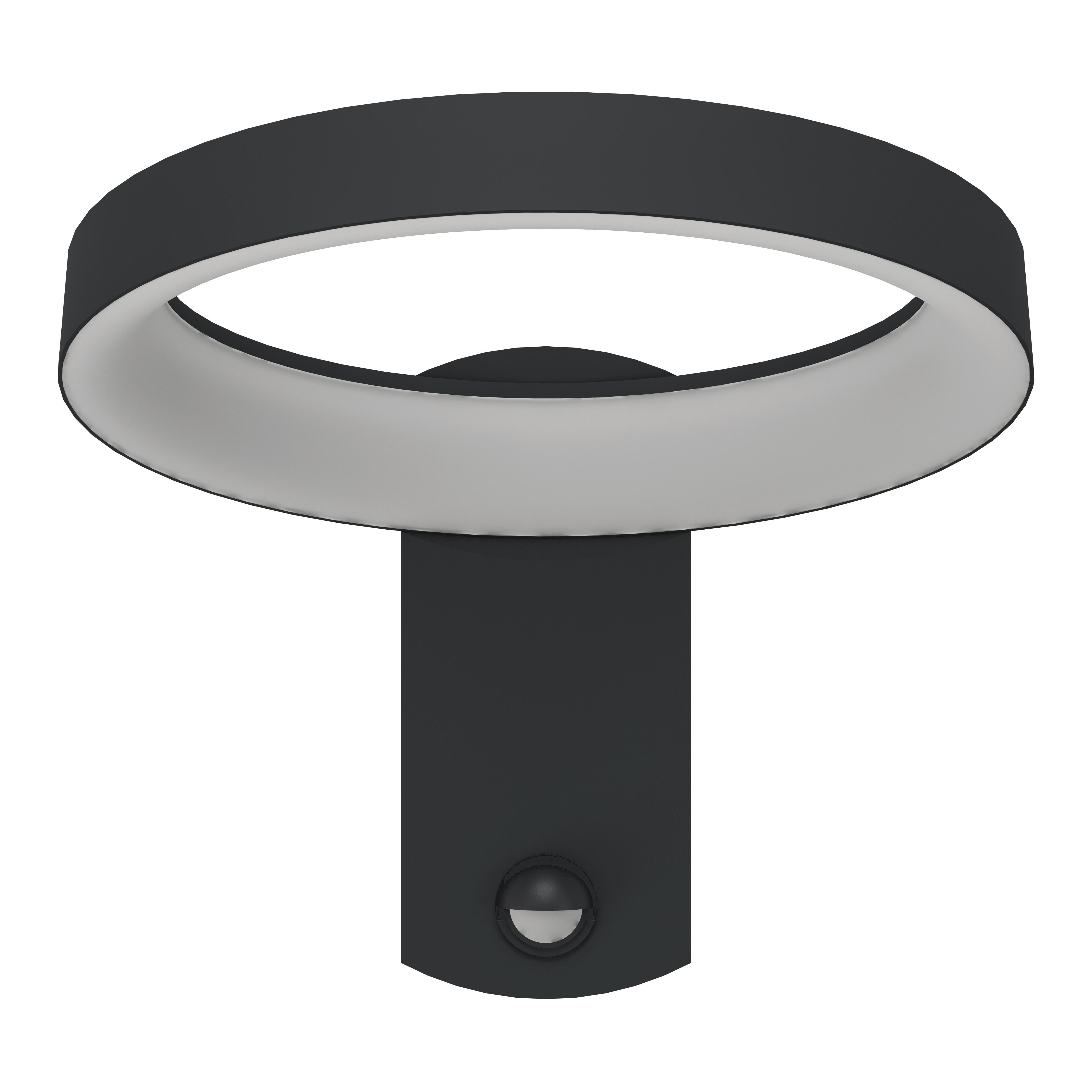 eglo pernate grey led pir outdoor wall light Hallway Lighting Close up
