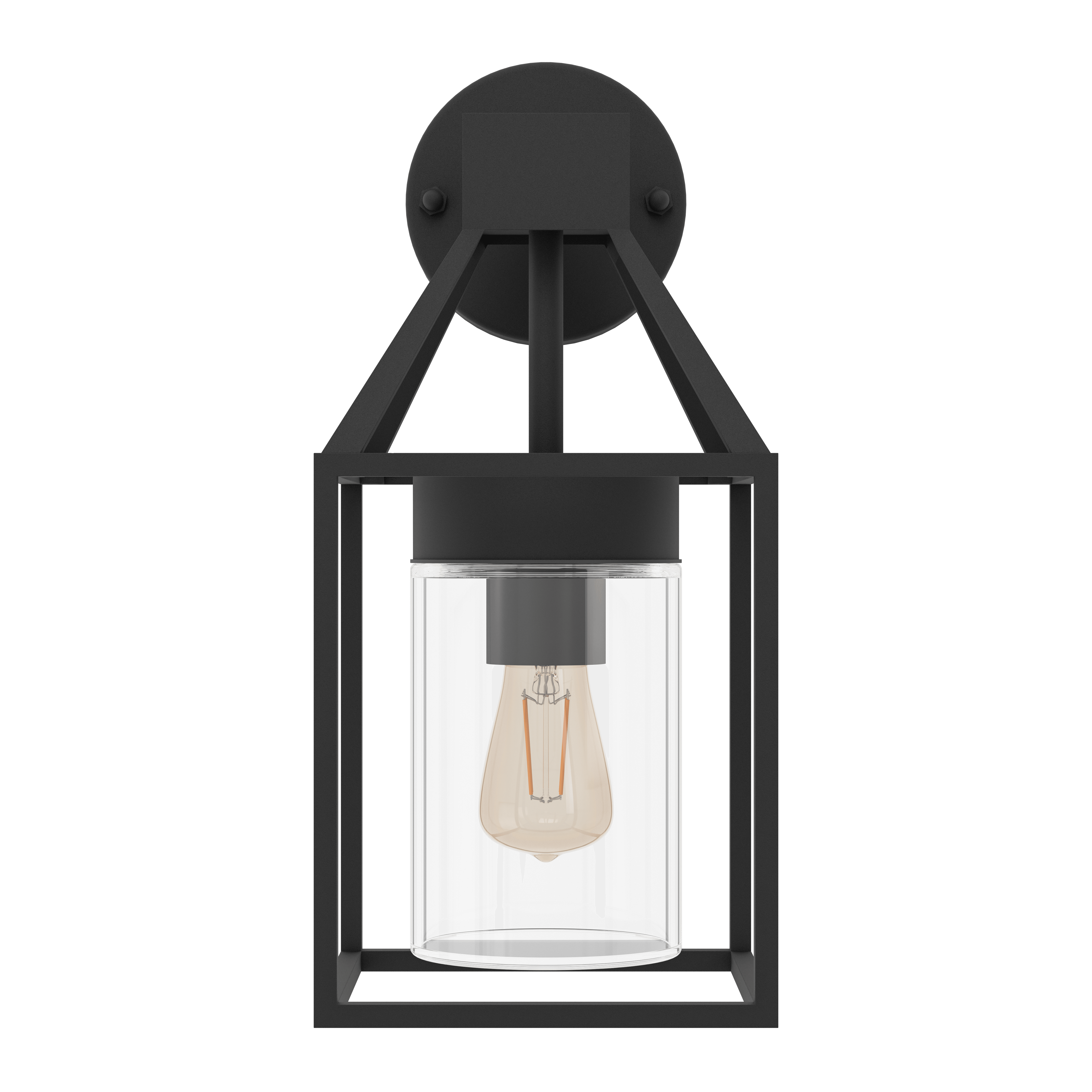 Eglo Trecate IP44 Black Outdoor Wall Light