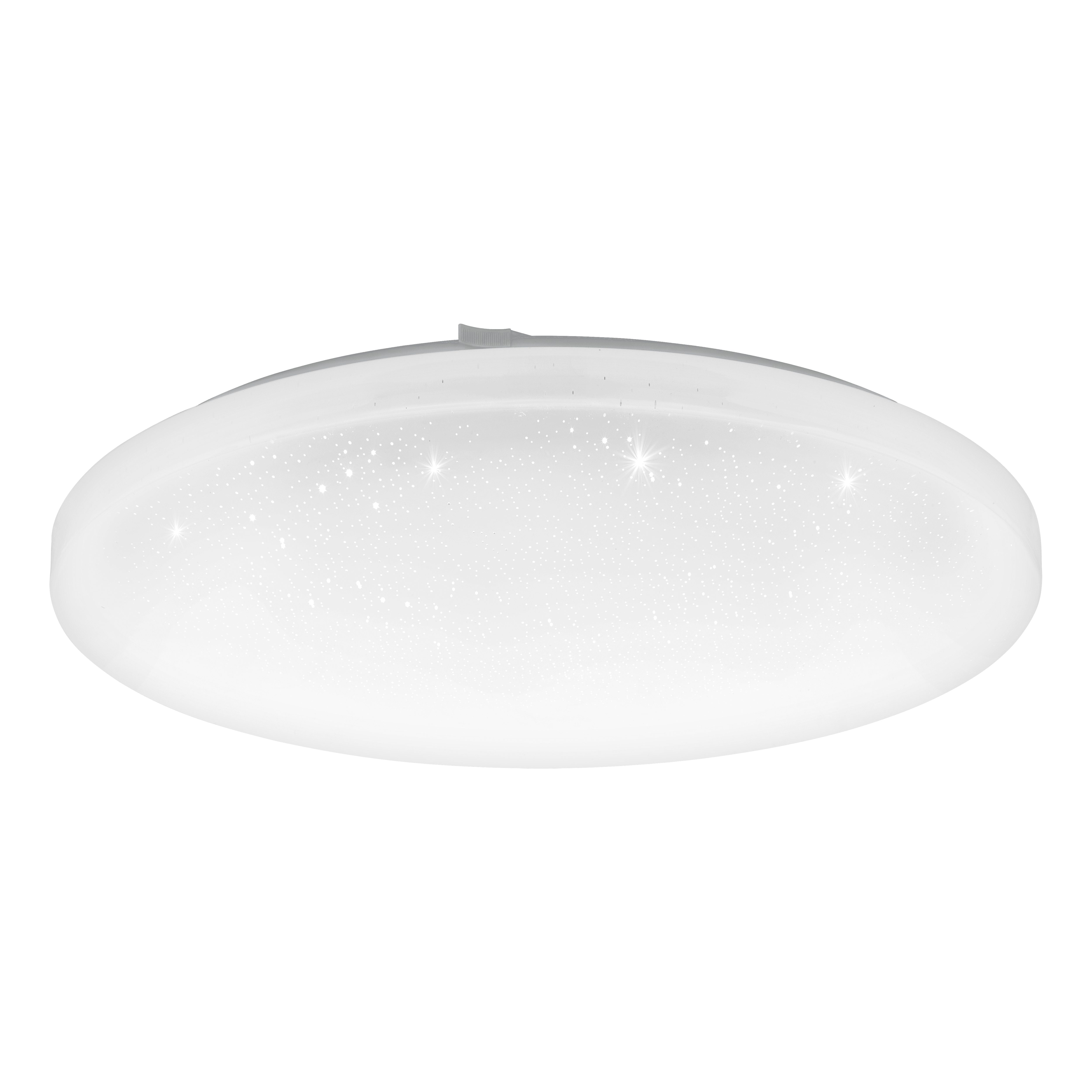 eglo frania s round white led ceiling flush 43cm living room image