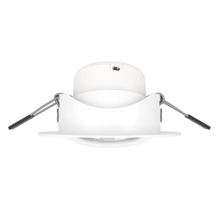 eglo saliceto led round recessed downlight bedroom lighting 