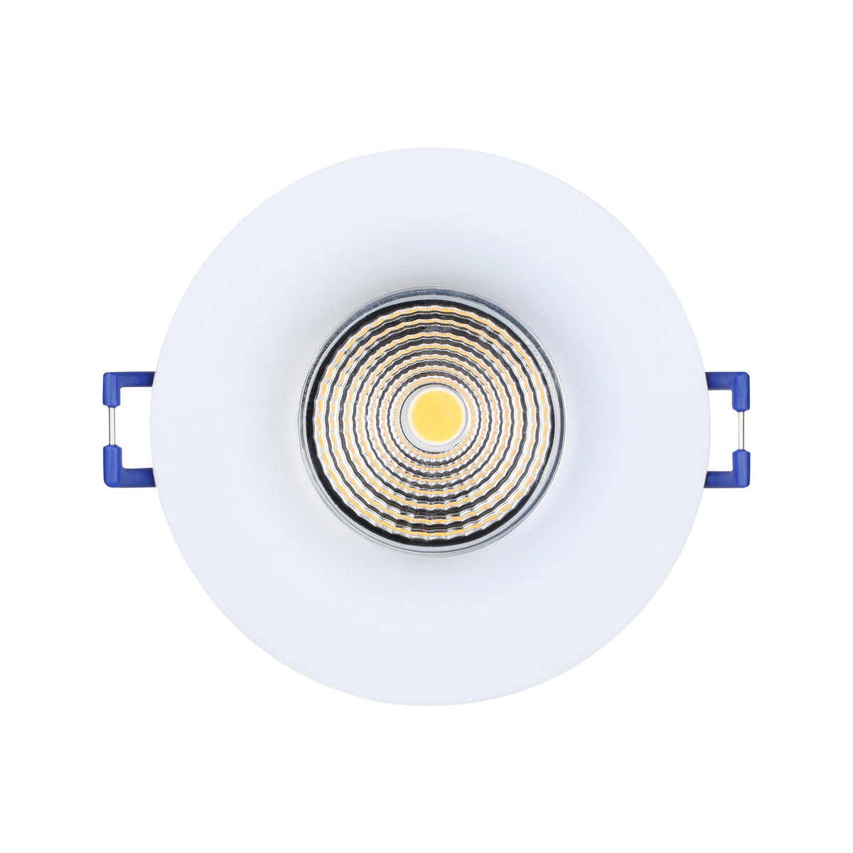 Eglo Saliceto LED White Recessed Downlight — installed view