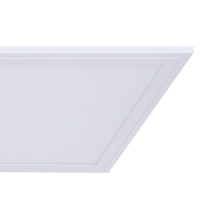 eglo salobrena m white led panel flush ceiling light living room close up