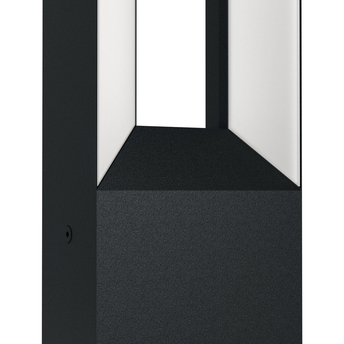 Eglo Riforano IP44 Black Linear LED Bollard Outdoor Light