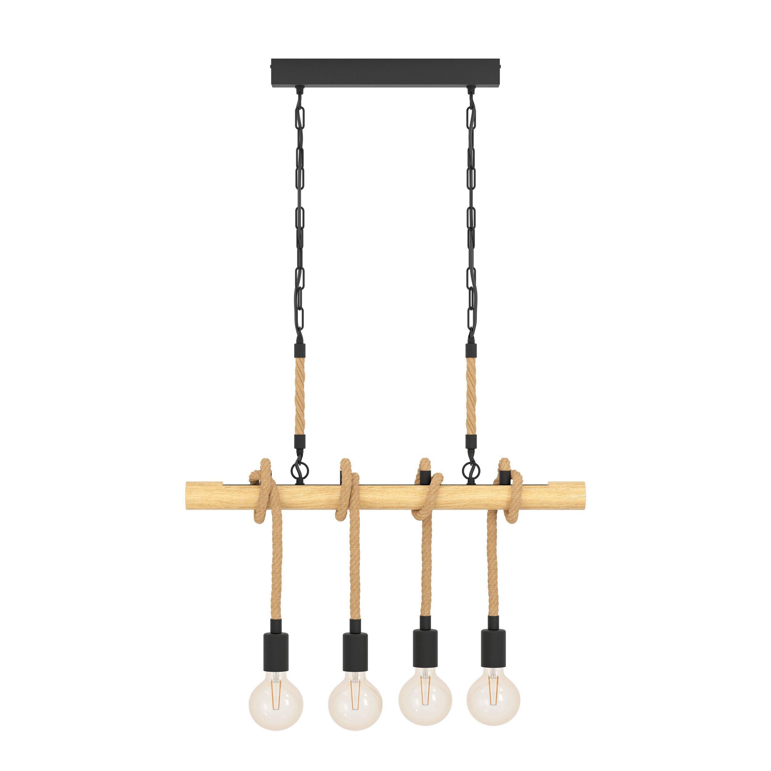 Eglo Youngstown 4 Light Rope Ceiling Pendant