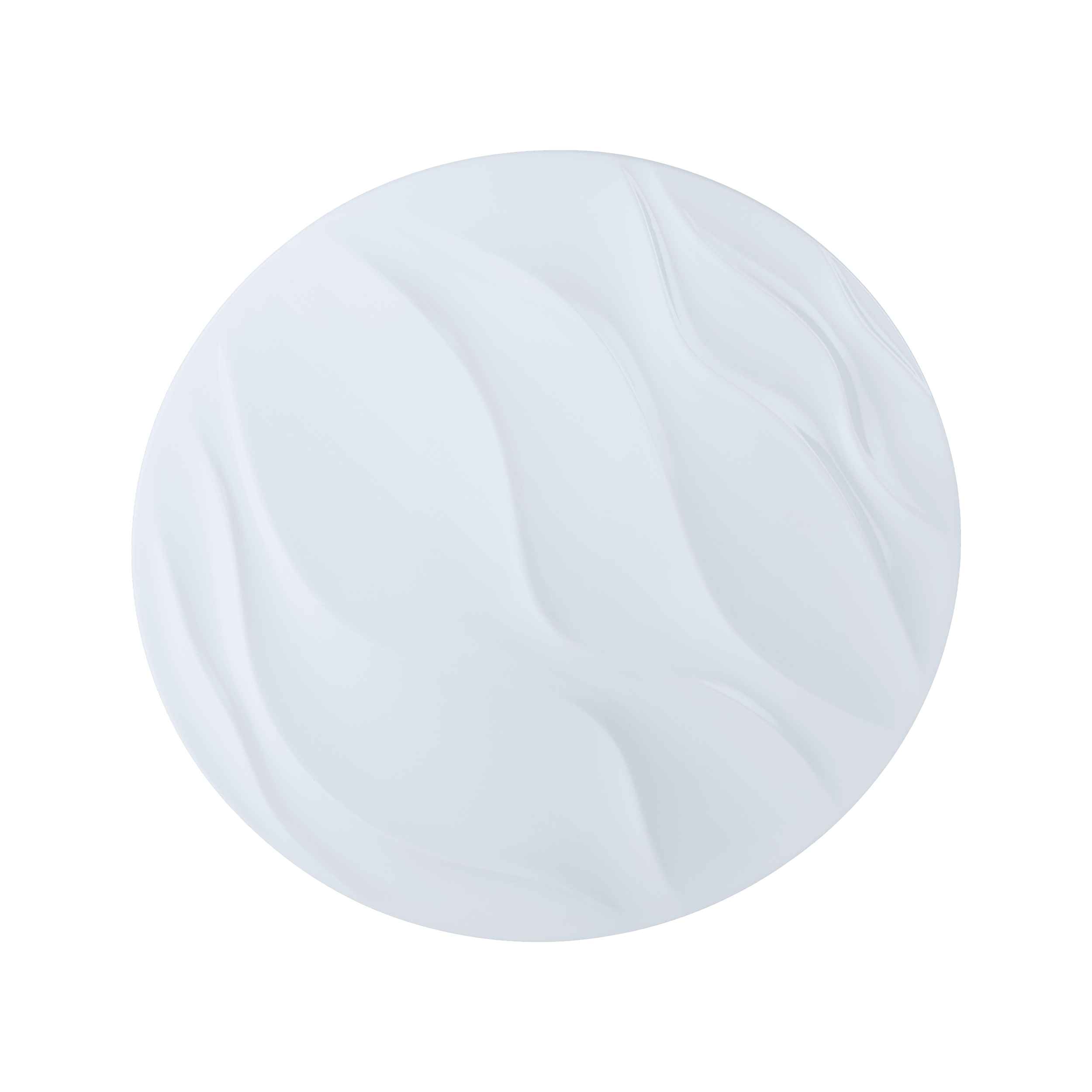 eglo benariba round white led flush ceiling light 44cm living room image