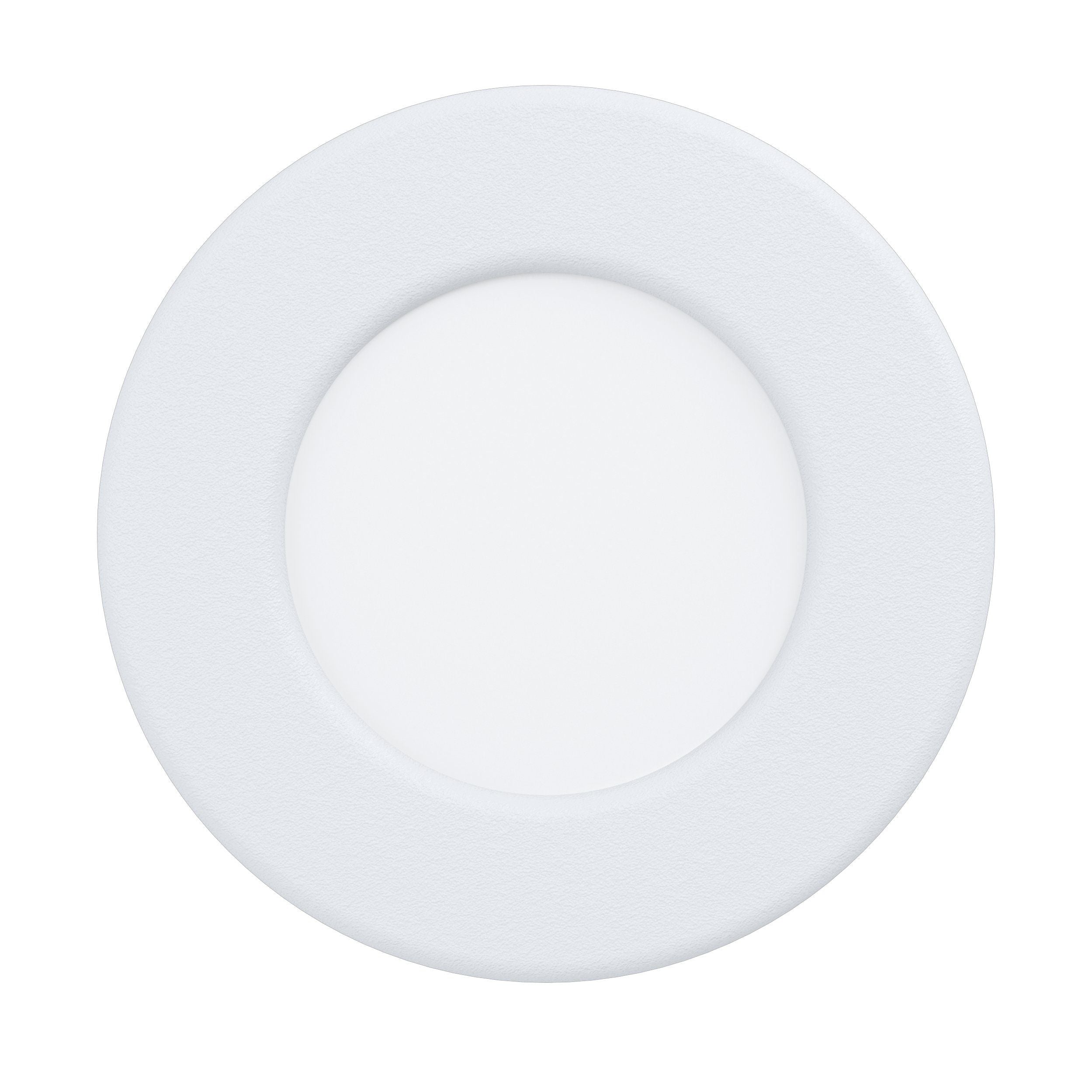 Eglo Fueva 5 LED White Metal Recessed Ceiling Light - 8.6cm — close-up detail