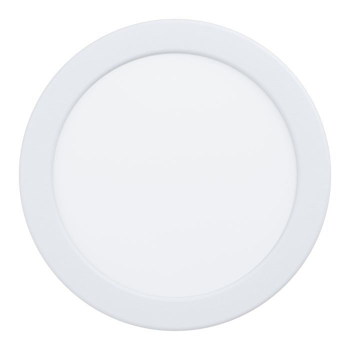 Eglo Fueva 5 LED White Recessed Ceiling Light - 16.6cm — close-up detail
