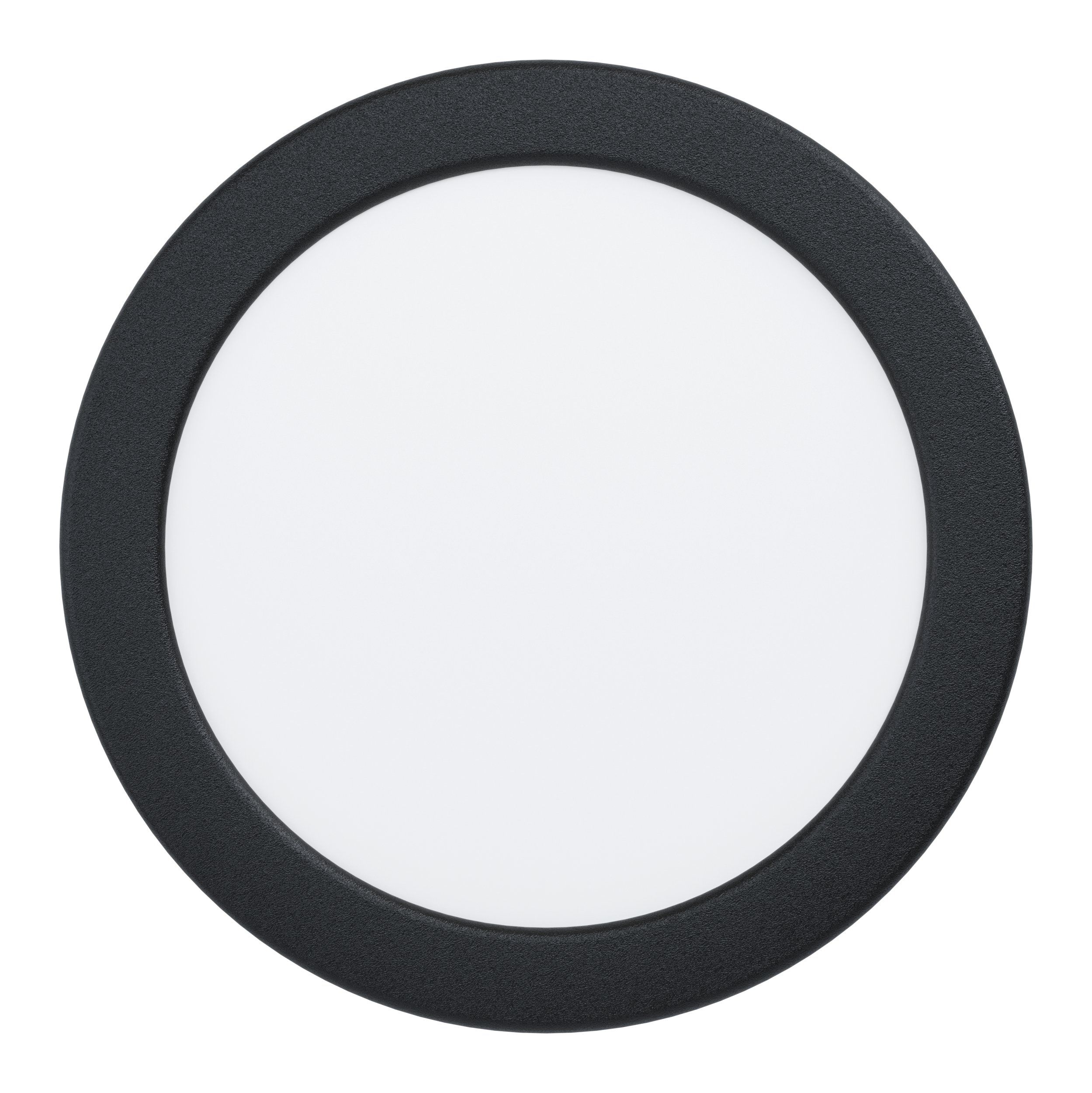 Eglo Fueva 5 Black LED Recessed Ceiling Light - 16.6cm — rear view