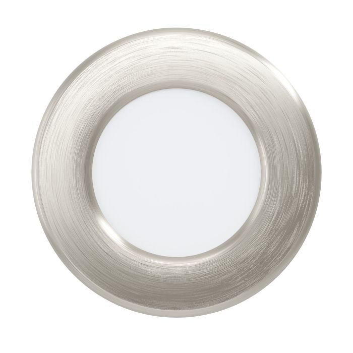 Eglo Fueva 5 Nickel Cool White LED Recessed Light - 8.6cm — close-up detail