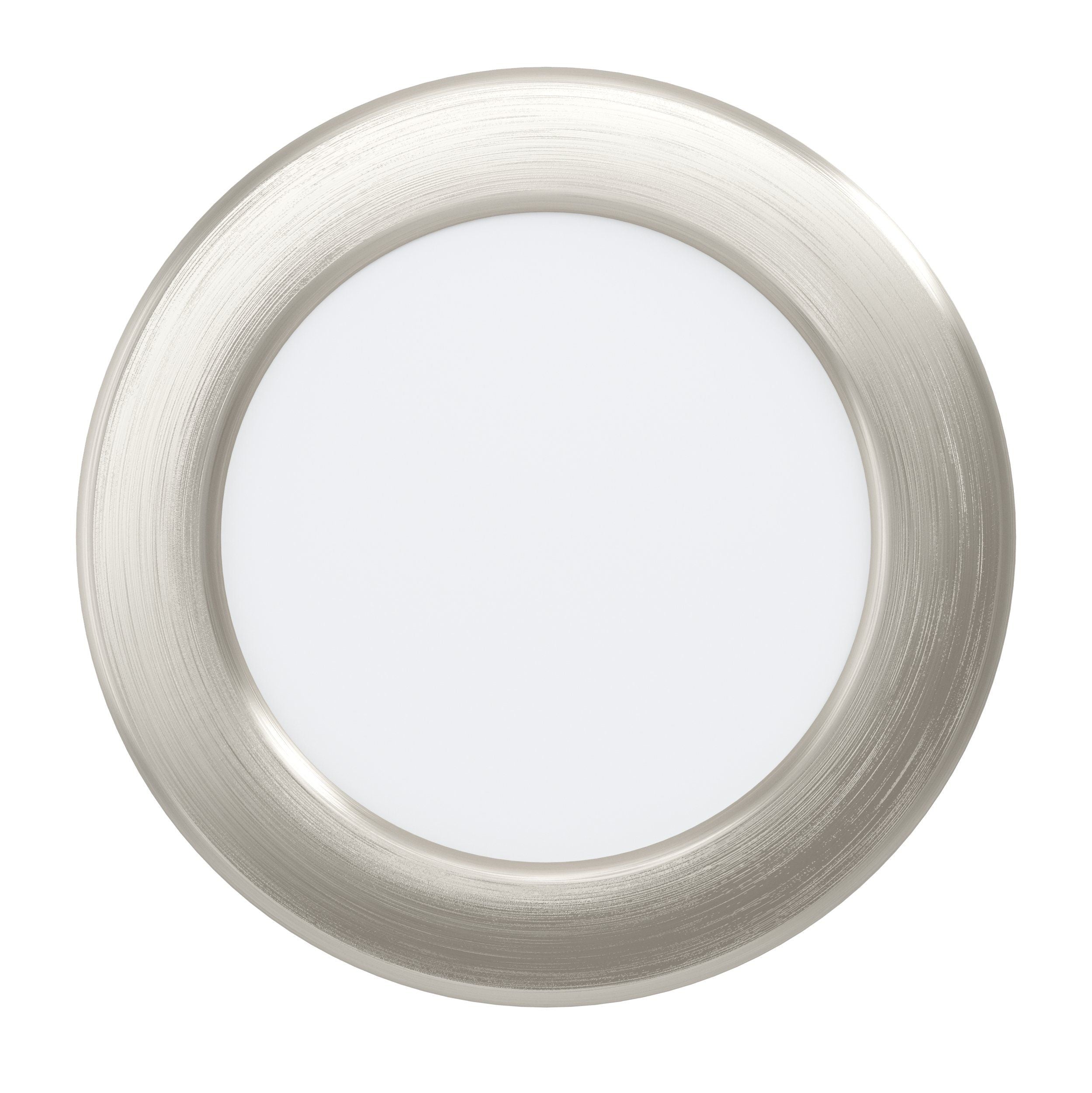 Eglo Fueva 5 Nickel Cool White LED Recessed Light - 11.7cm — rear view