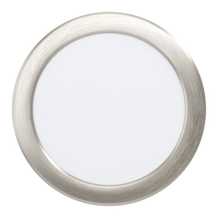 Eglo Fueva 5 Nickel Cool White LED Recessed Light - 16.6cm — close-up detail