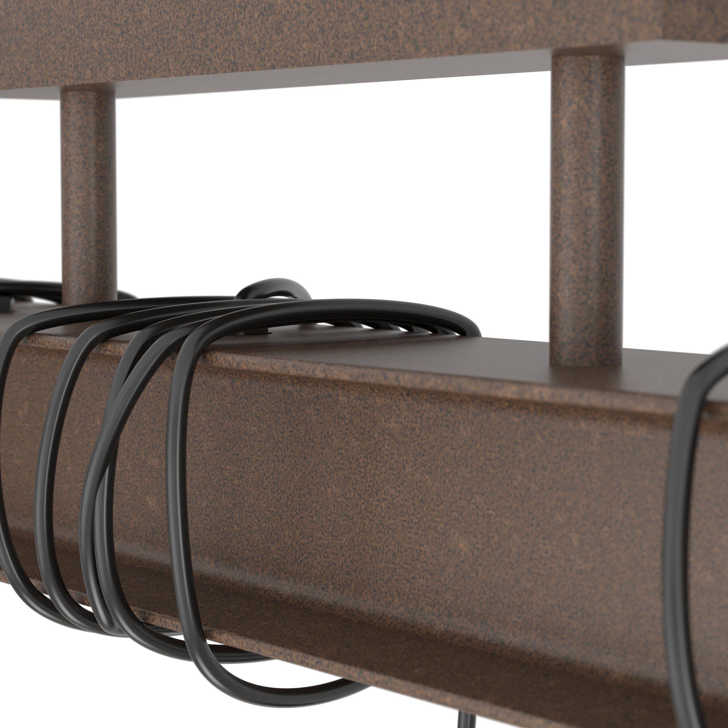 Eglo Townshend 4 Brown Metal 3 Light Adjustable Bar Pendant