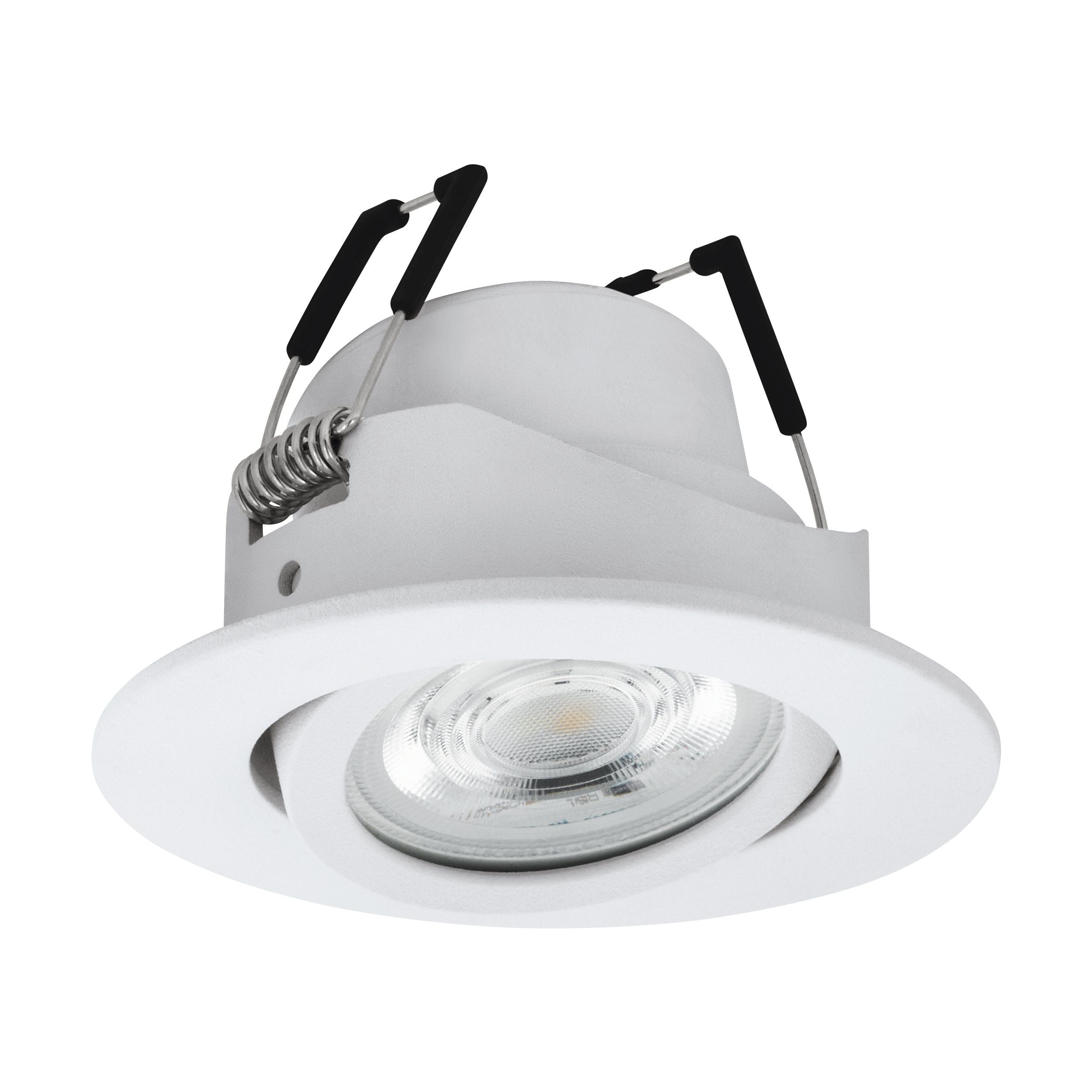 Eglo Saliceto-Z White LED Smart Recessed Ceiling Light — installed view