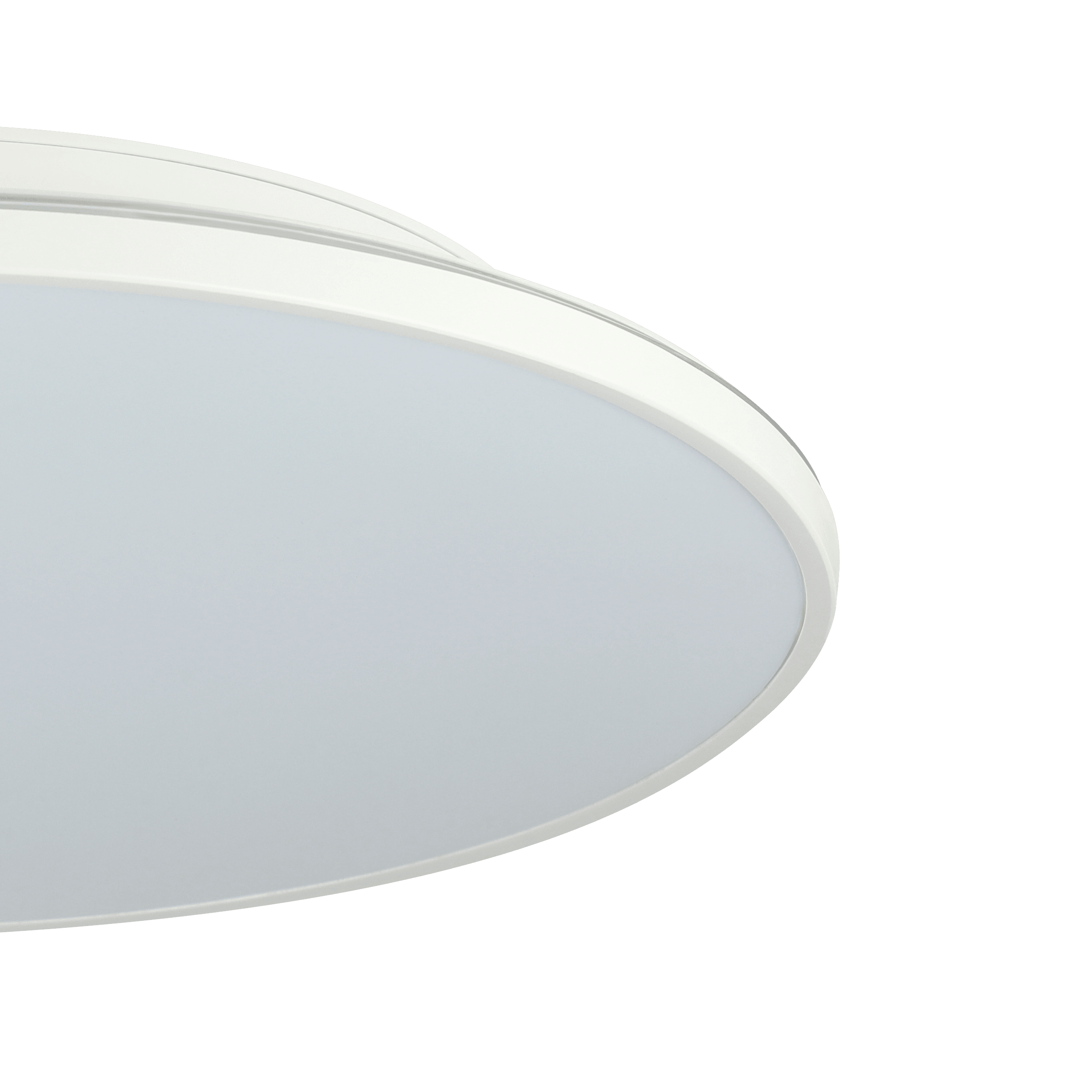 eglo crespillo white led round flush ceiling light 38cm hallway lighting 