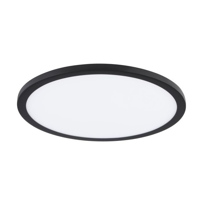 Eglo Fueva Flex Black LED Recessed Ceiling Light - Cool White — close-up detail