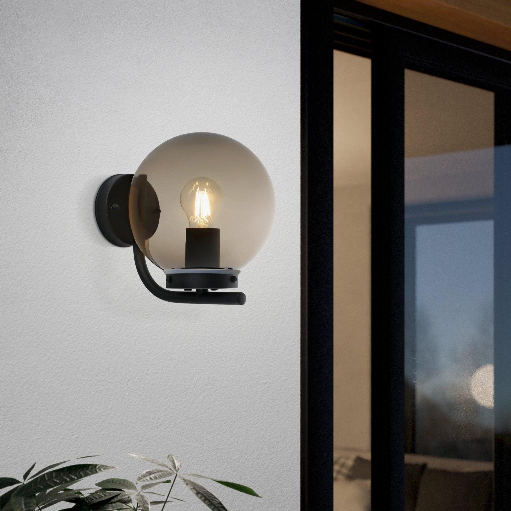 Eglo Taverna Black IP44 Outdoor Wall Light