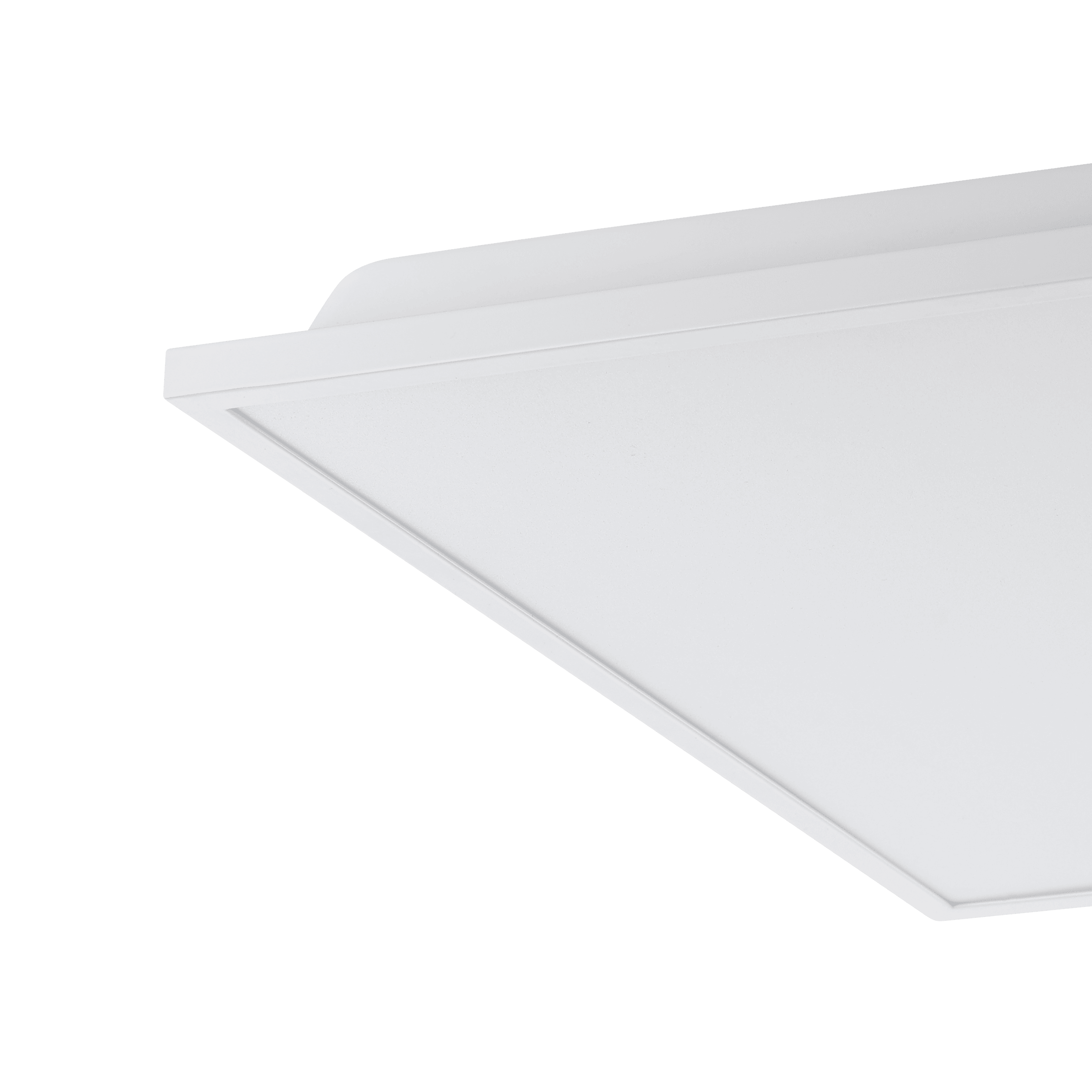 eglo connect herrora z smart white led panel flush ceiling light 45cm Kitchen Lighting Close Up